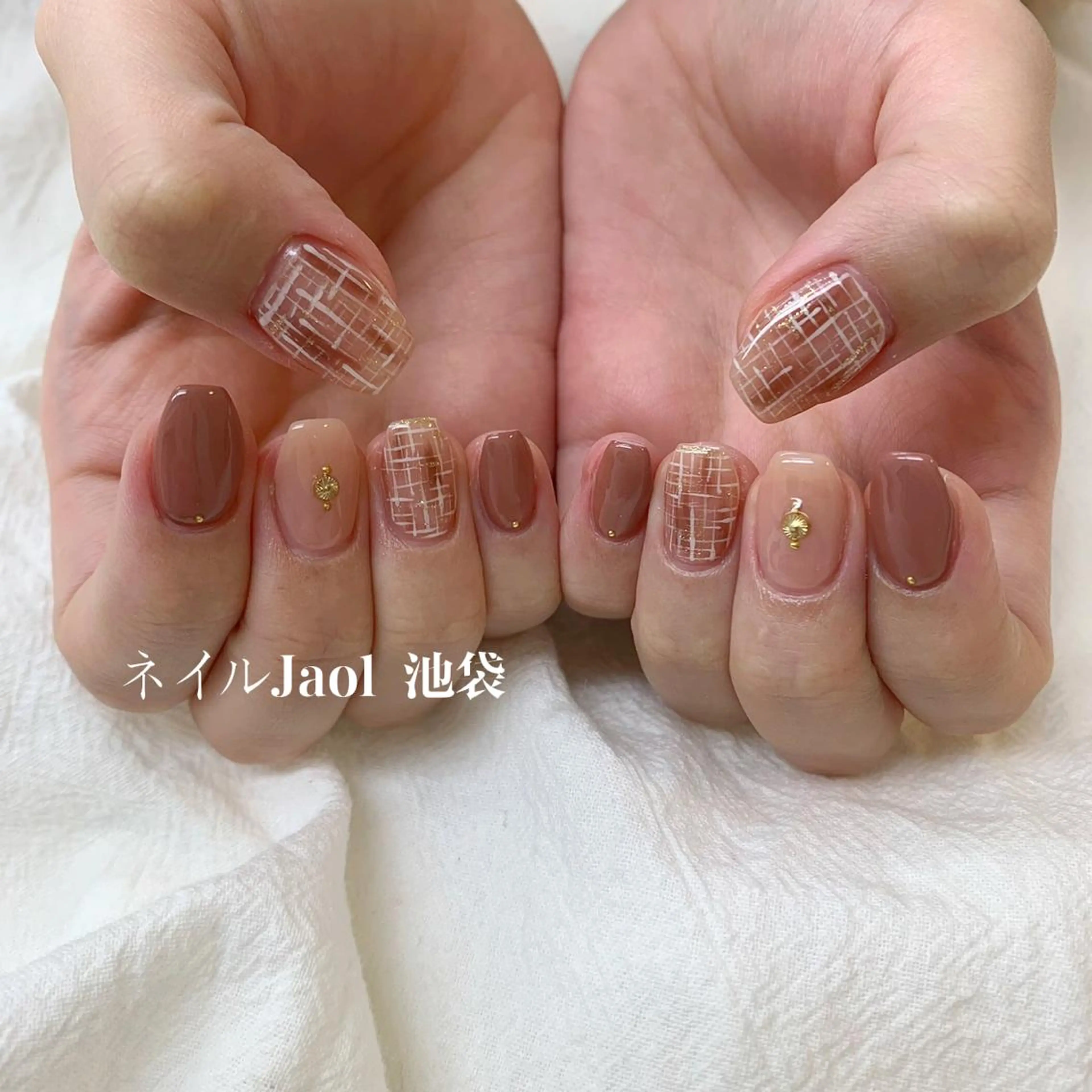 ミディアム nail jaol池袋店所属・ネイルJaol 池袋のネイルデザイン