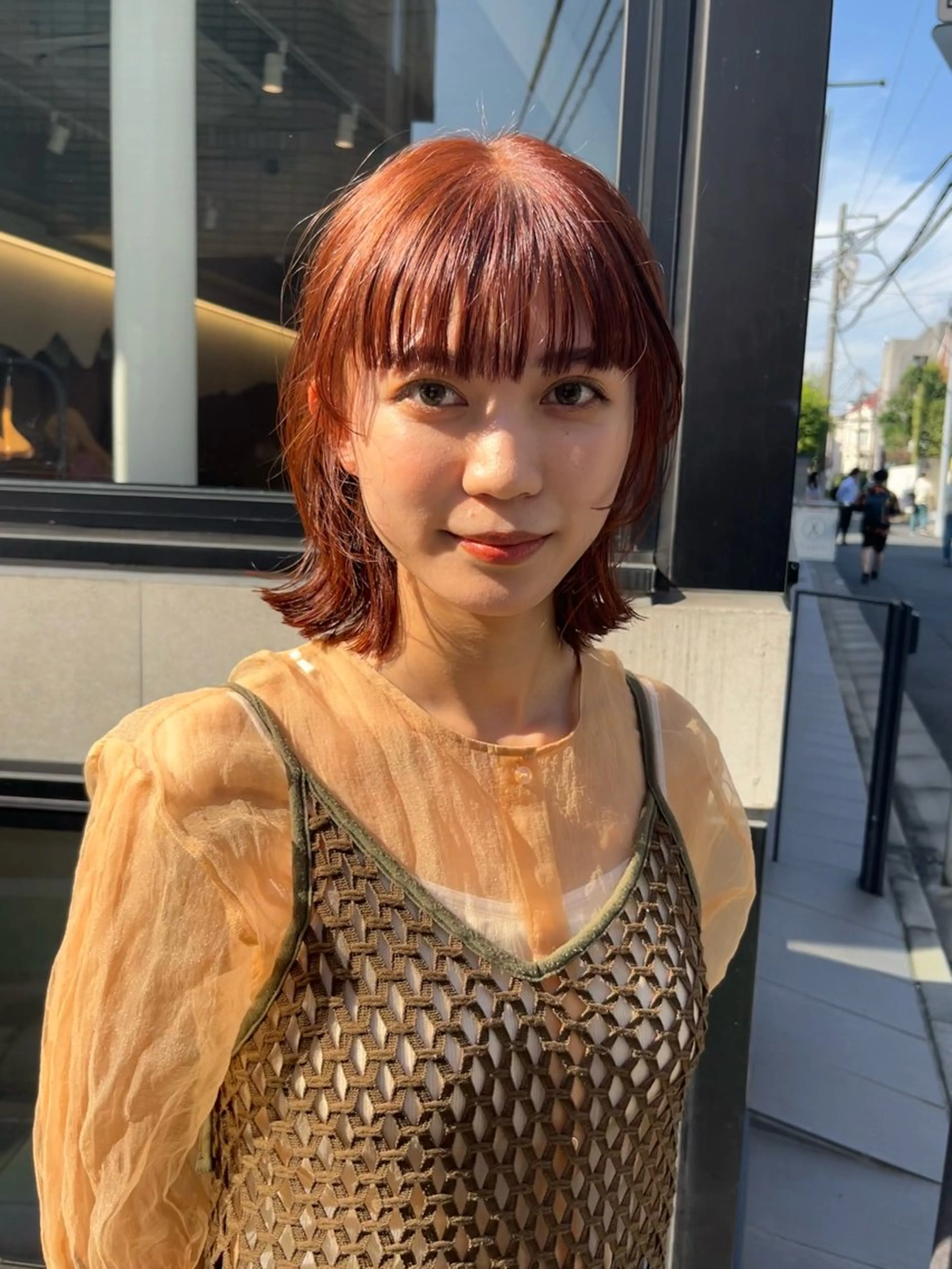 ショート カラー カット ヘアカラー 似合わせ特化/レイヤ ーカット/mikuのヘアスタイル