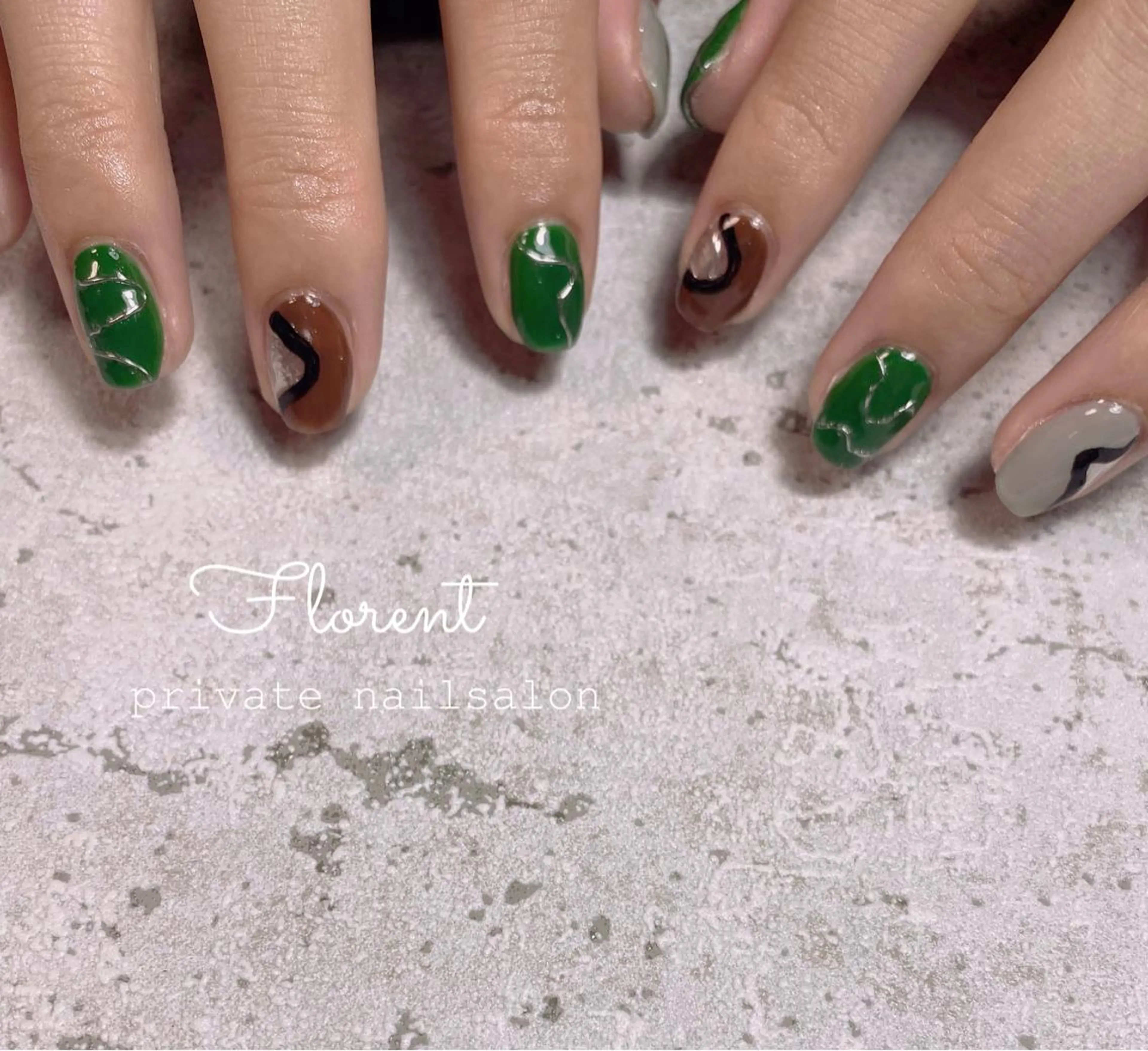 ネイル ハンドネイル florent nailのネイルデザイン