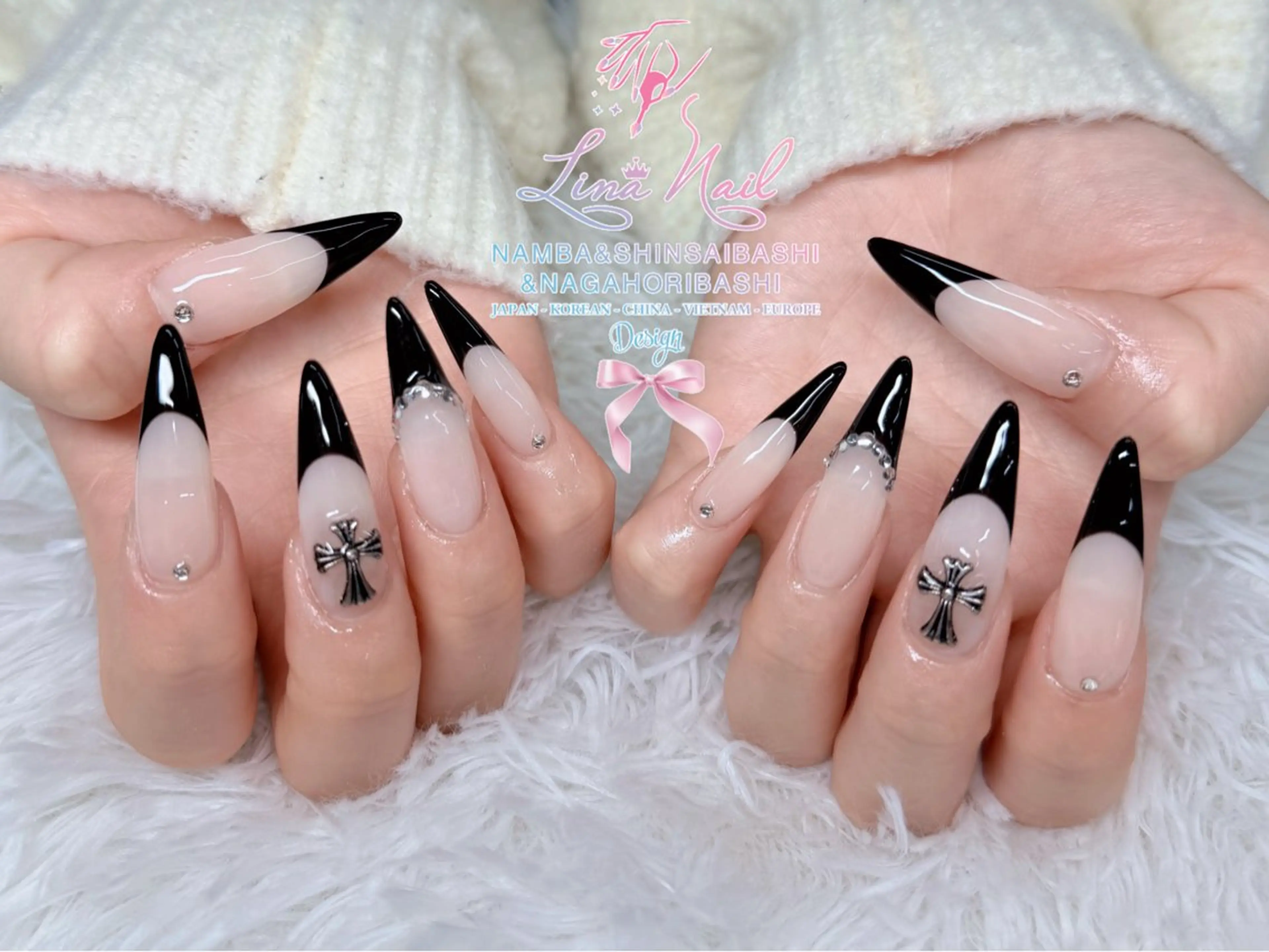 ネイル フットネイル ジェルネイル 持ち込み ネイルチップ ハンドネイル リナネイル 長堀橋店／東心斎橋店のネイルデザイン