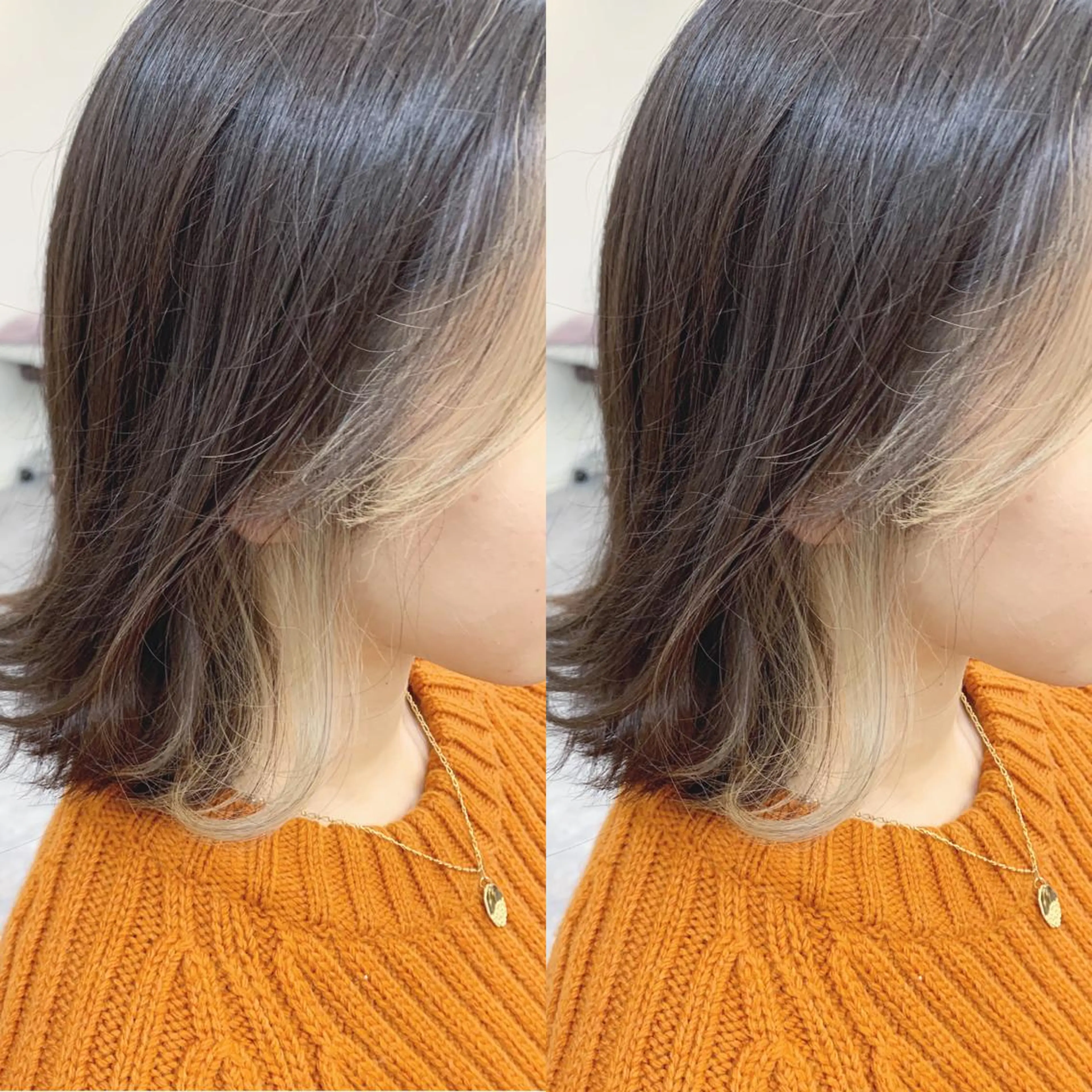 ミディアム ミストバング H所属・H (エイチ) 烏丸御池店のヘアスタイル