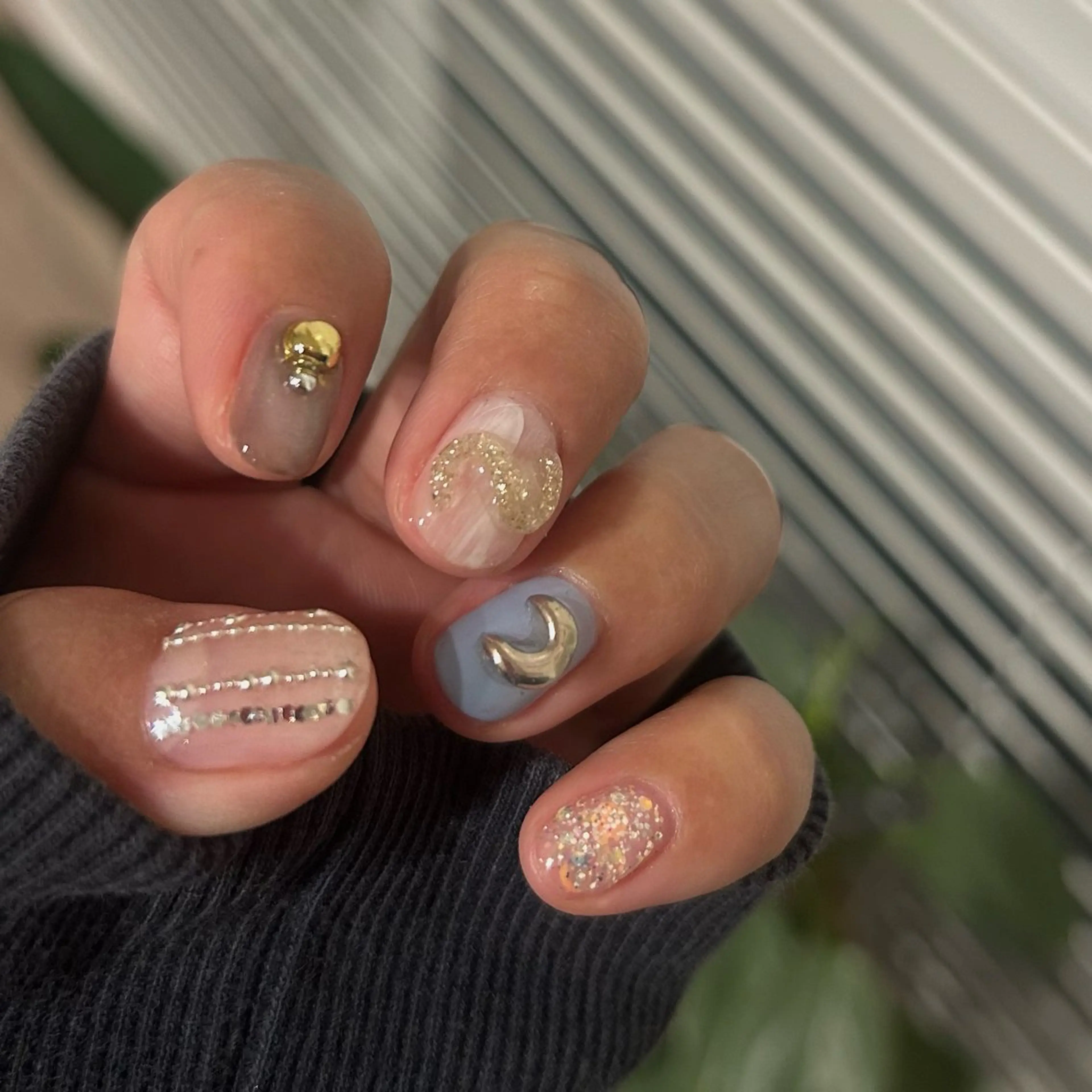 ネイル ハンドネイル フットネイル 𐂃 colorer𐂃のネイルデザイン