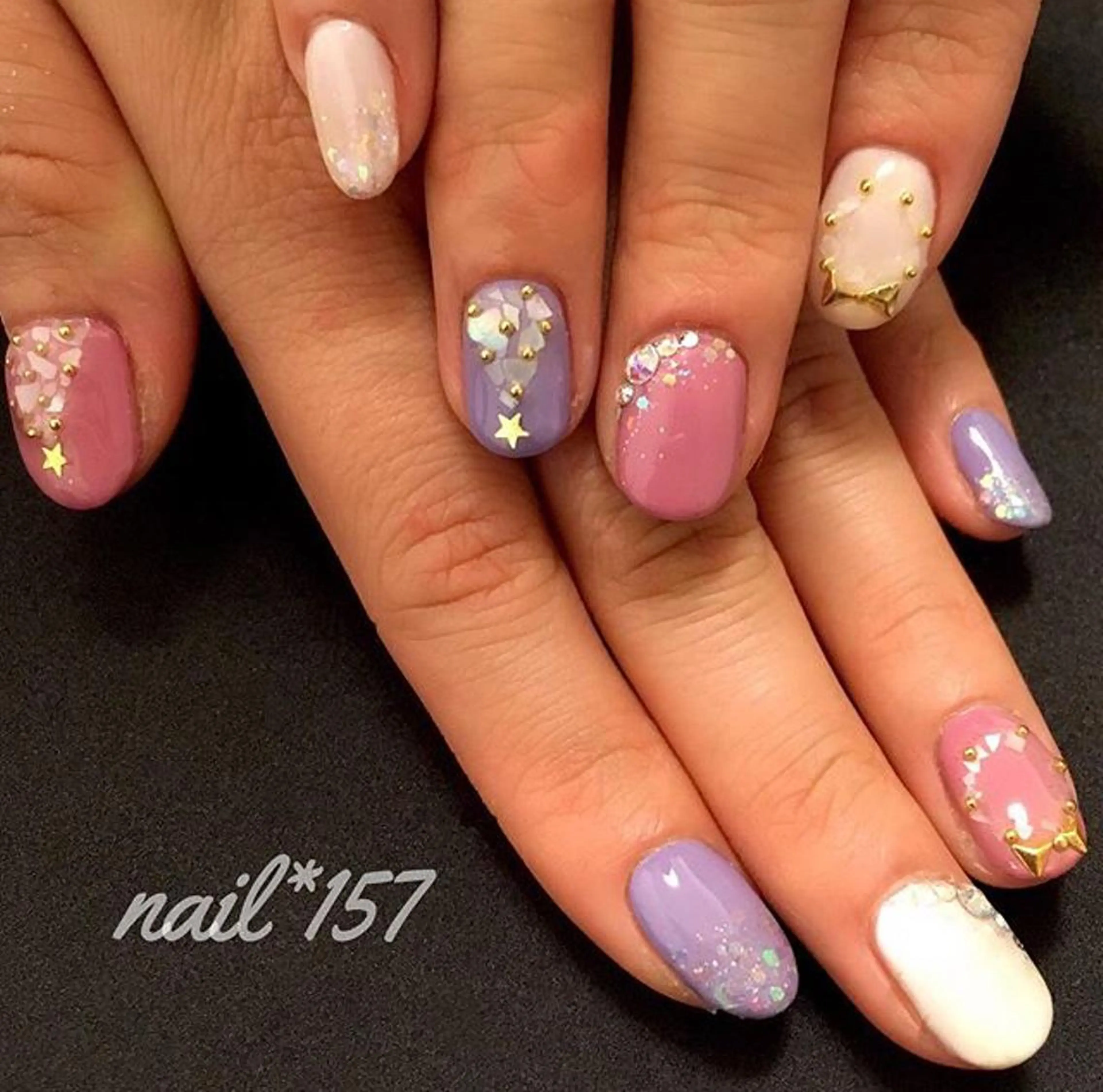 ネイル 冬ネイル クリスマス nail*157 .のネイルデザイン