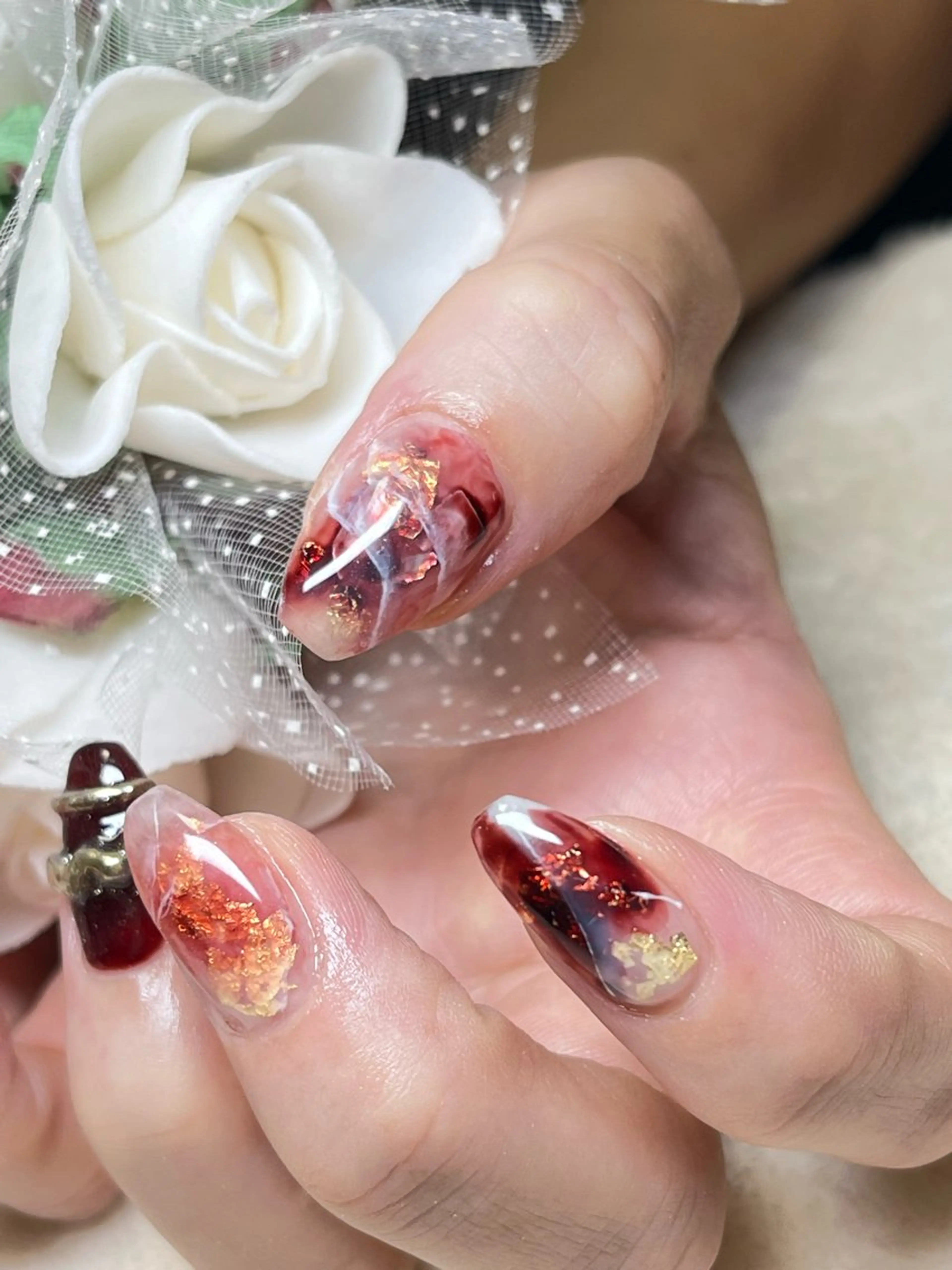 ネイル ニュアンスネイル chama所属・大和田 美貴のネイルデザイン