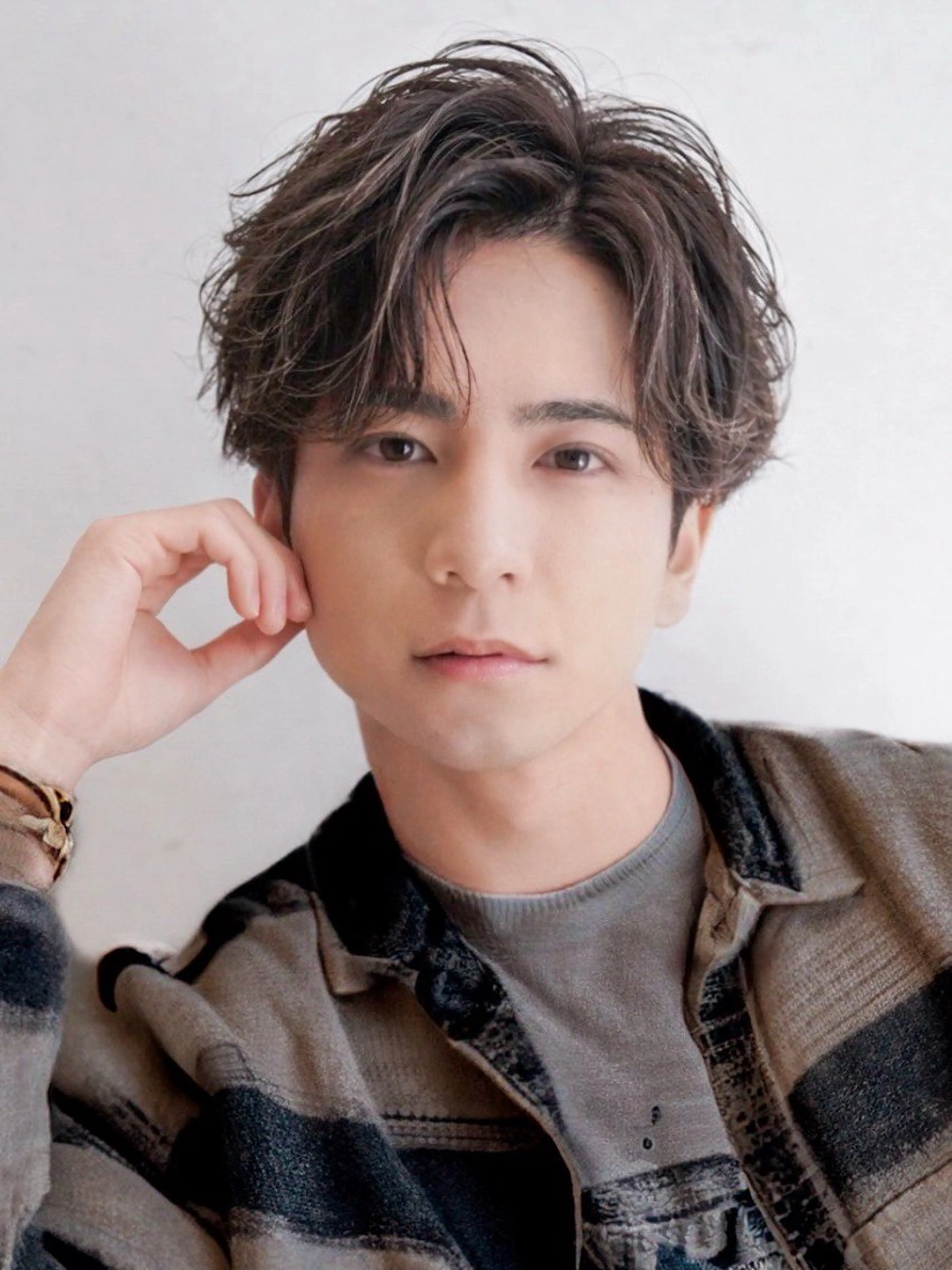 ショート パーマ カット パーマ ＋〜ing所属・宮城 一盛のヘアスタイル