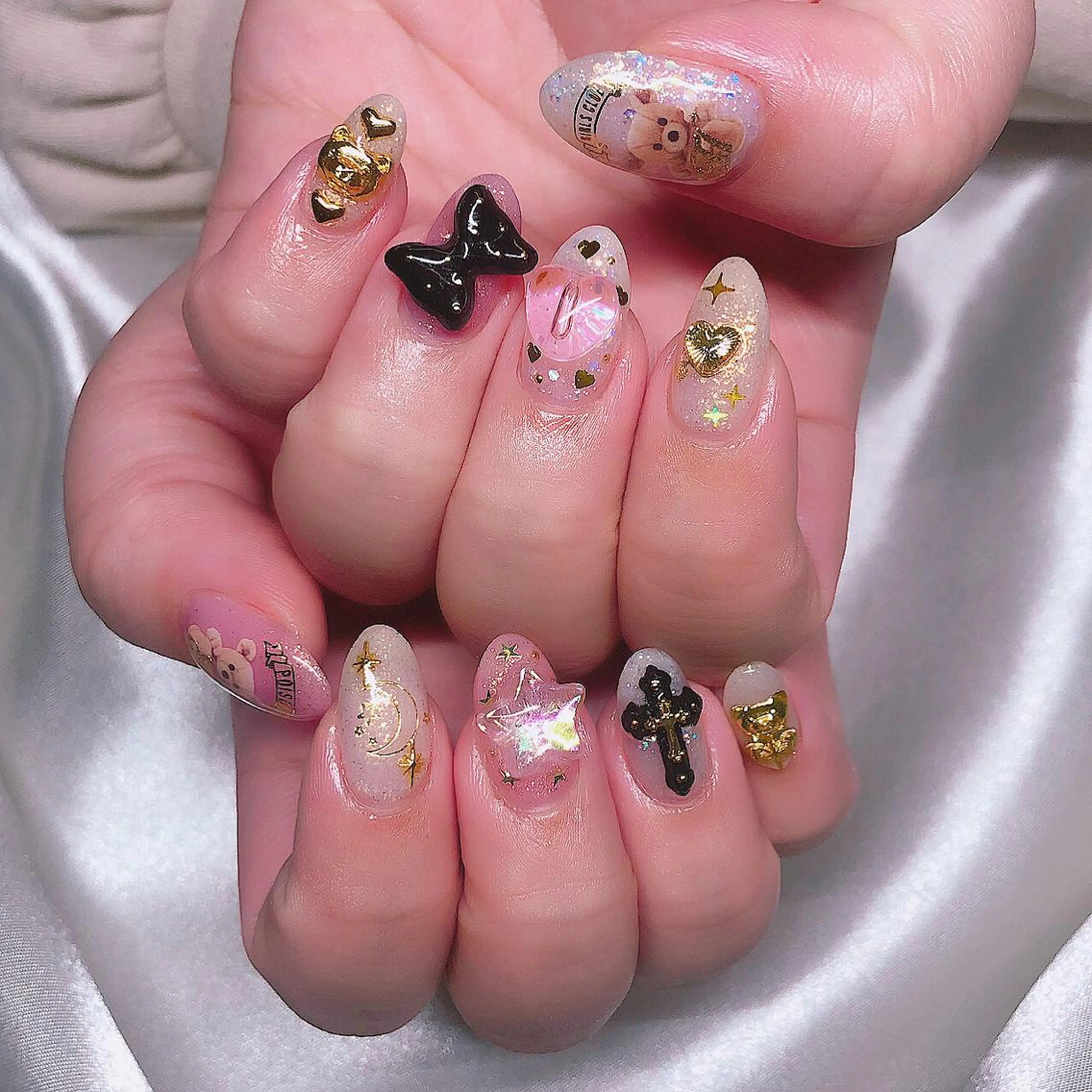 ネイル 持ち込み ハンドネイル フットネイル mi chiのネイルデザイン