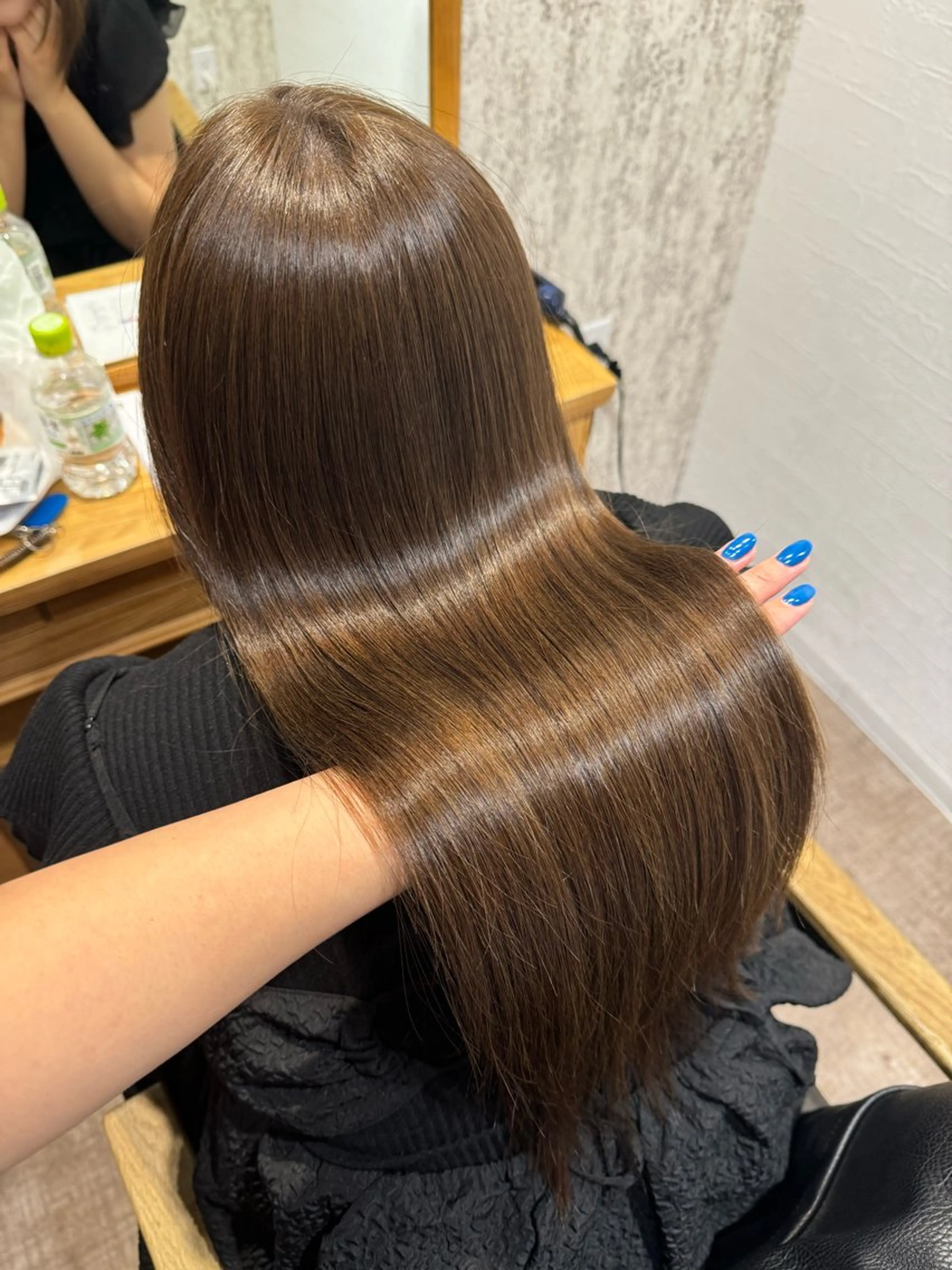 ロング 箕畑 麗菜のヘアスタイル