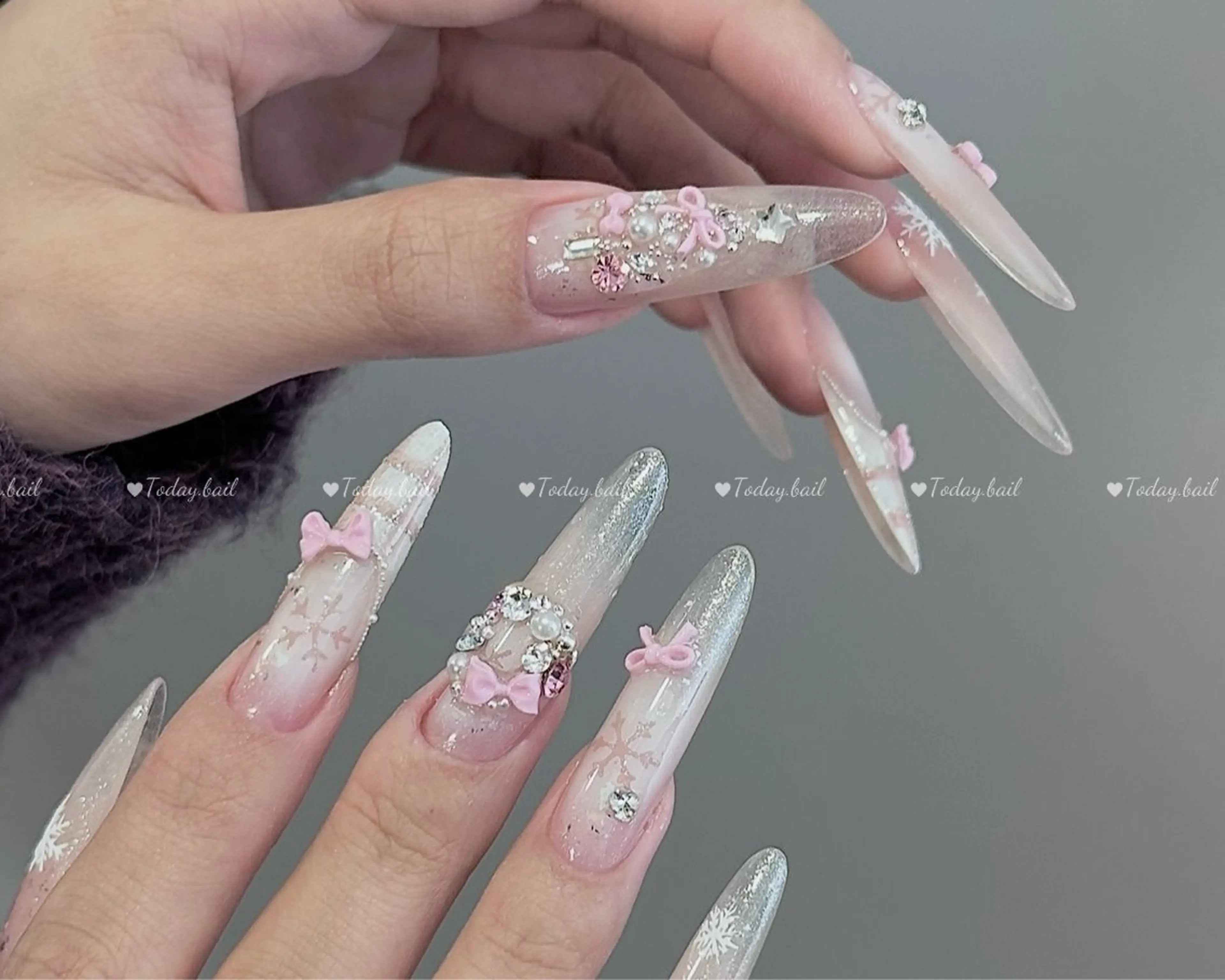 ネイル ハンドネイル 🎀Today nail💅のネイルデザイン