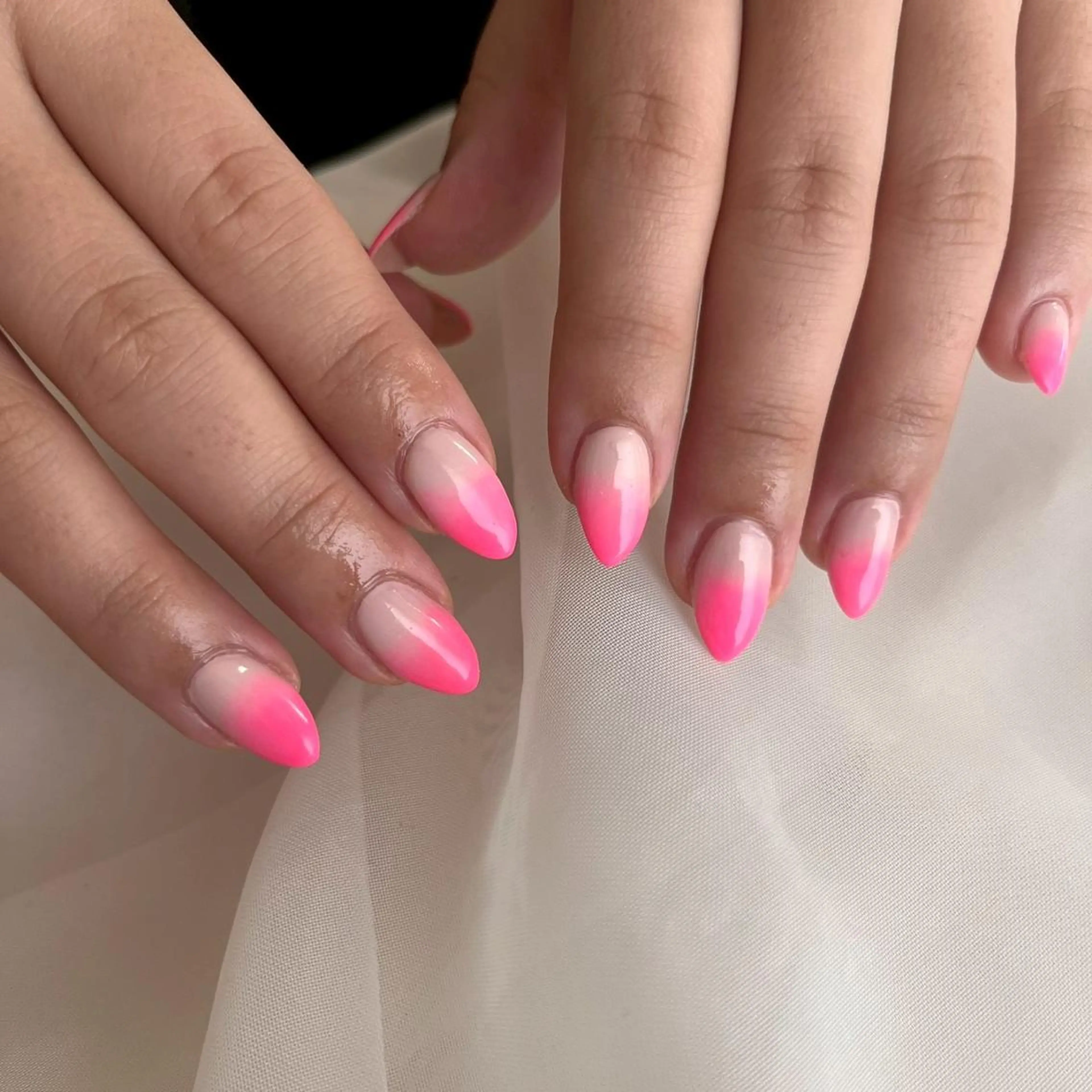 ネイル ハンドネイル みか/持ち込みアート パラジェル/長さだしのネイルデザイン