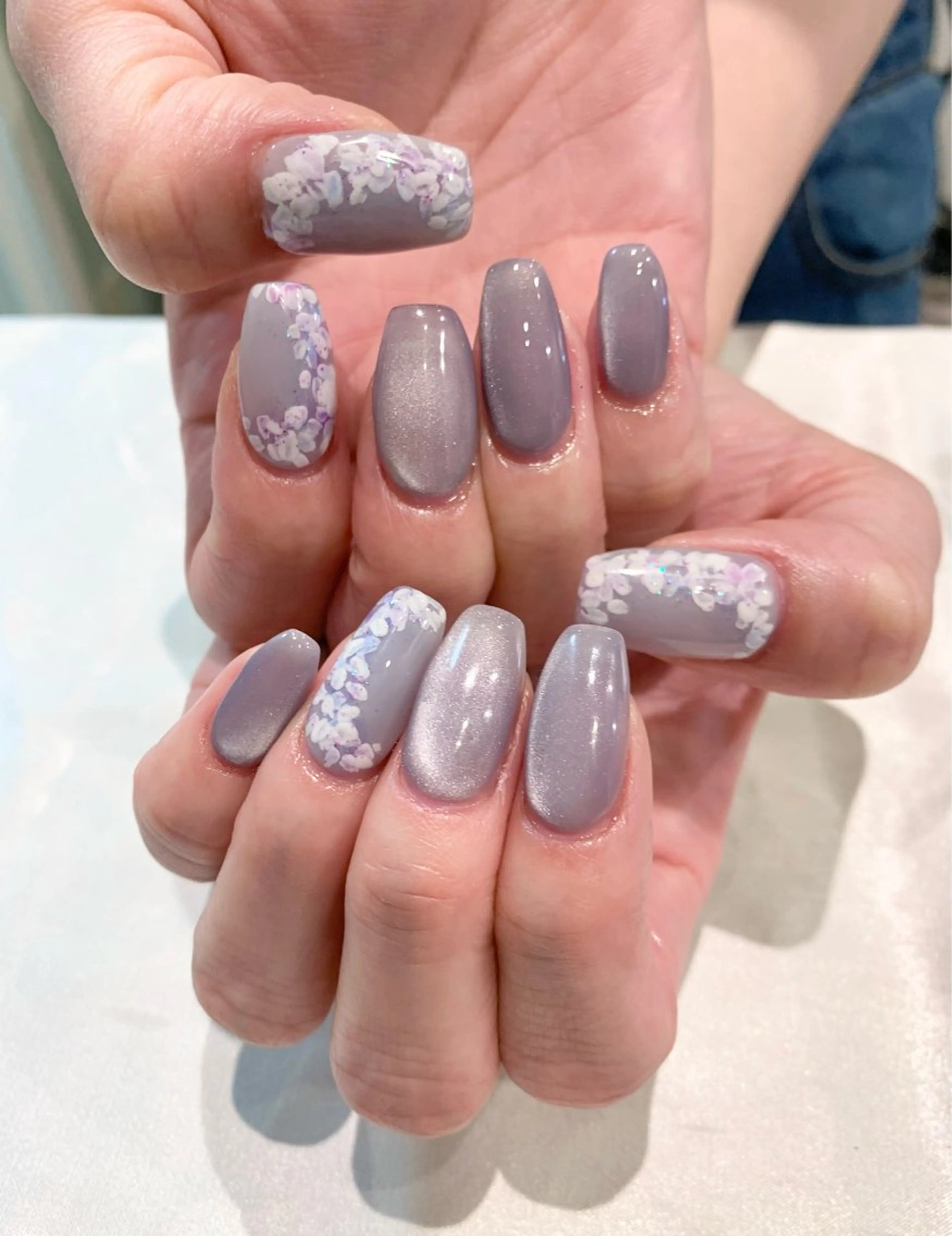 ネイル ハンドネイル ecrin 💎 mayuのネイルデザイン