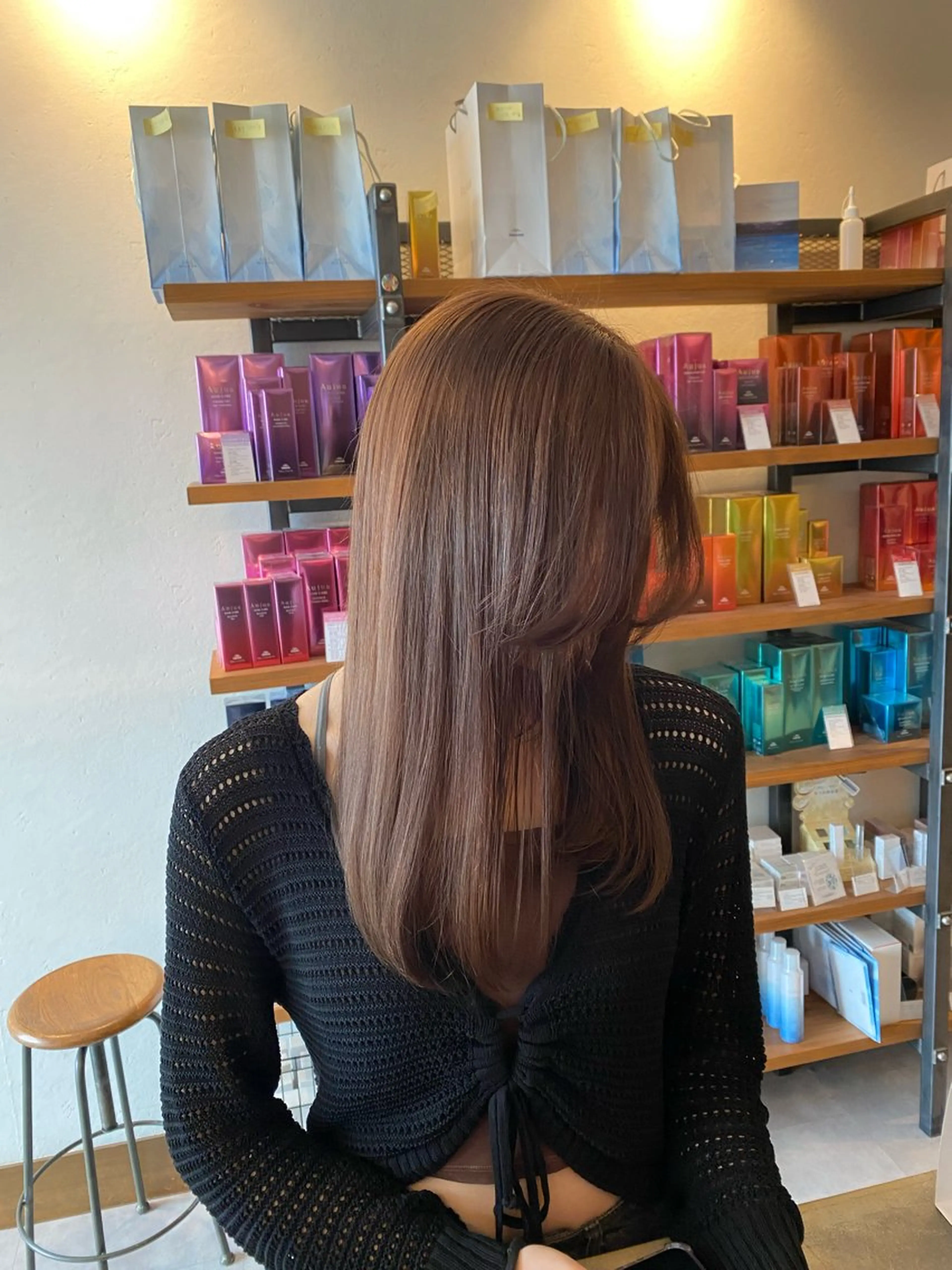 ミディアム カット ヘアカラー 希優🌺ソムリエ /ブリーチ/カットのヘアスタイル