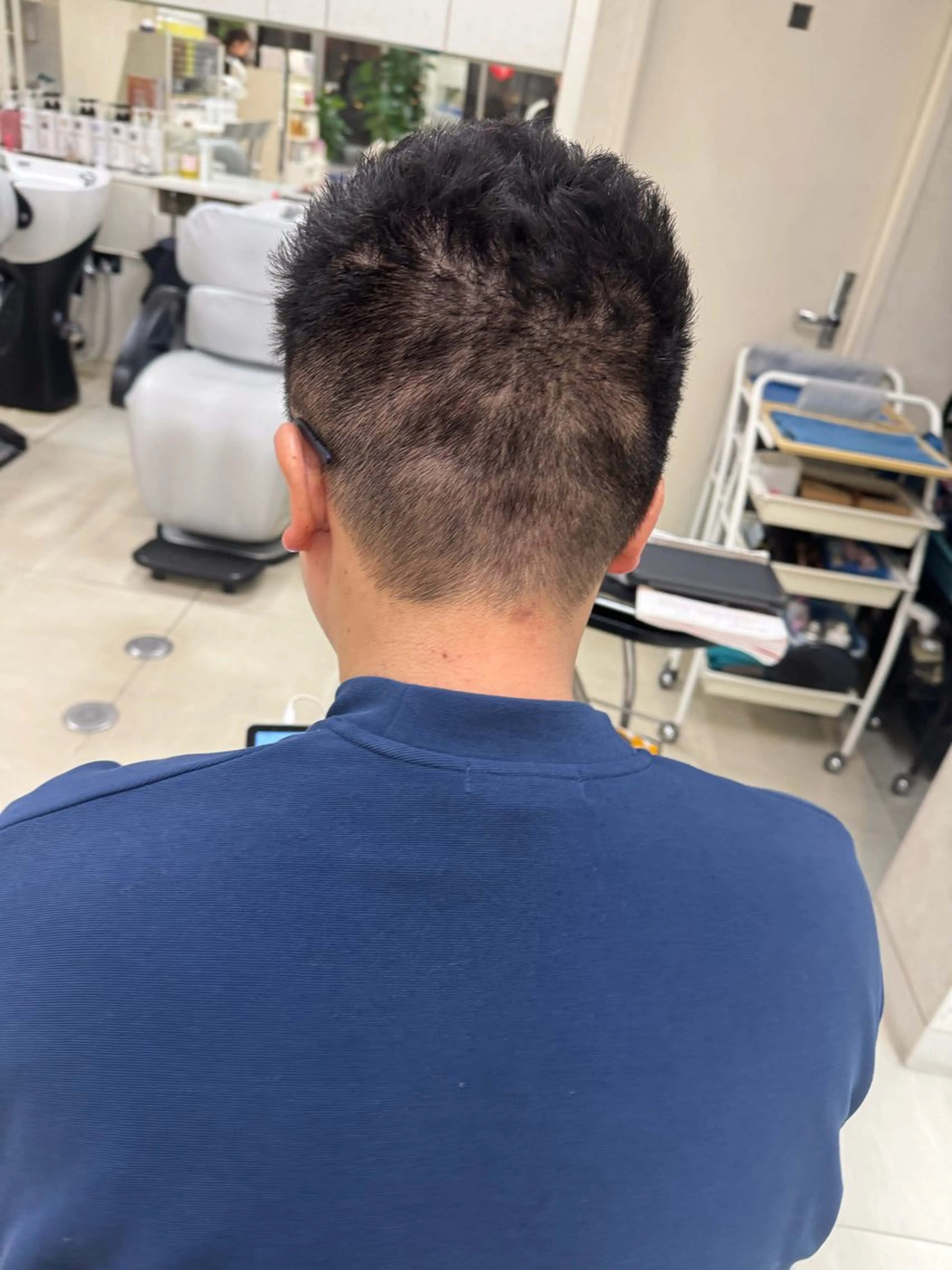 メンズ メンズパーマ タカハシ リナのヘアスタイル