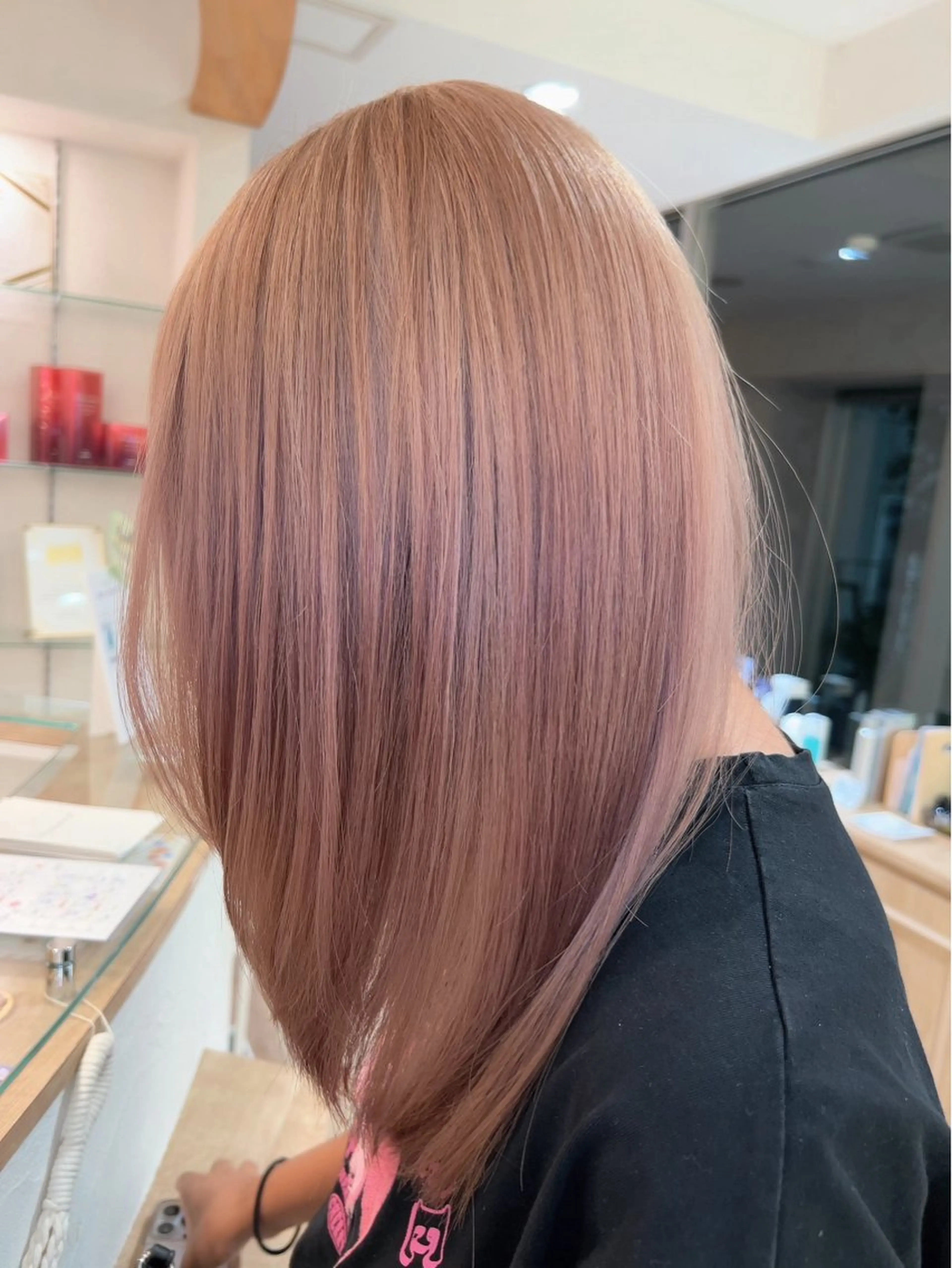 セミロング おおがくみゆ🦙🍊 ‪‪⭐️池袋のヘアスタイル