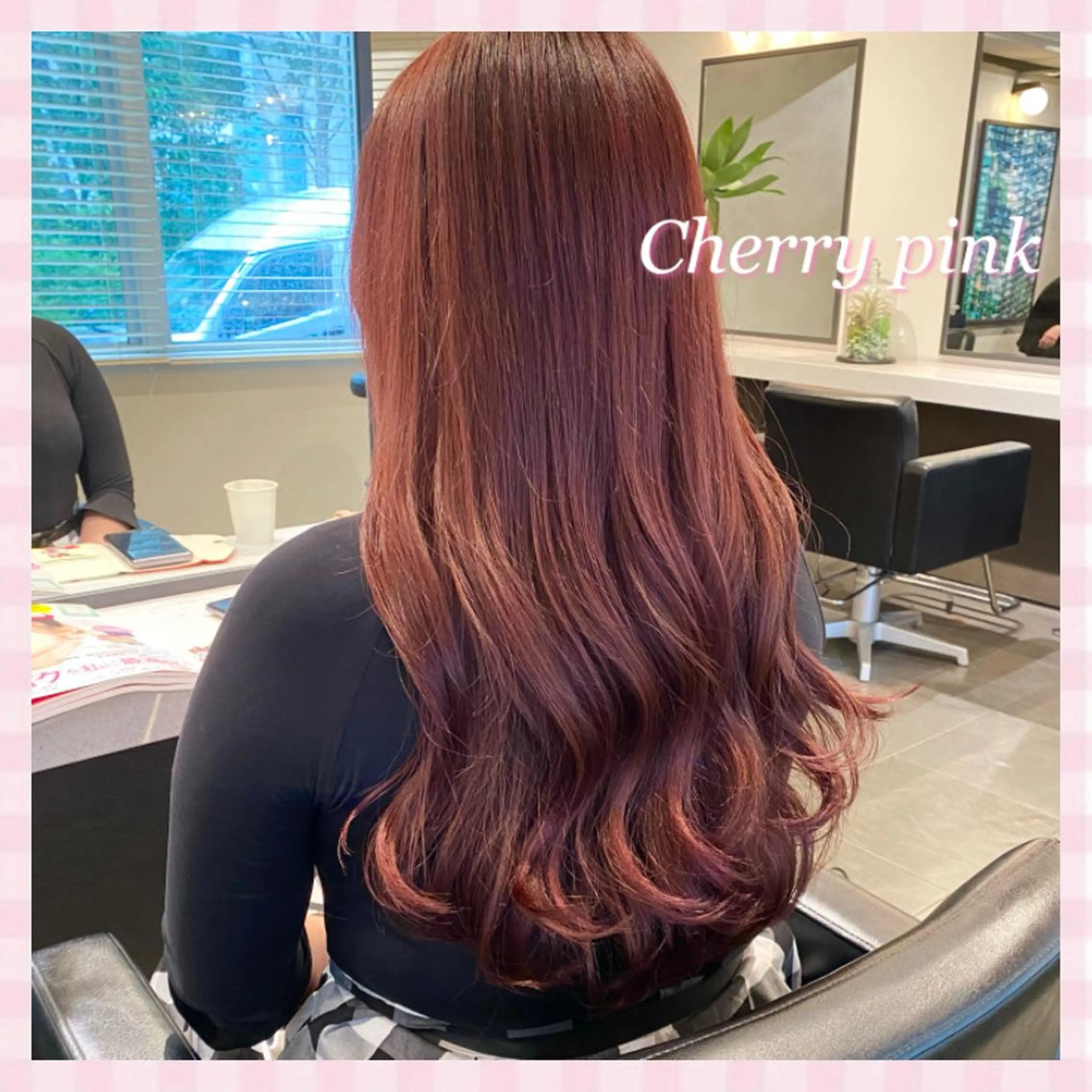 ロング カラー カット ヘアカラー トリートメント 💗ガーリーヘア🎀 saki💗のヘアスタイル