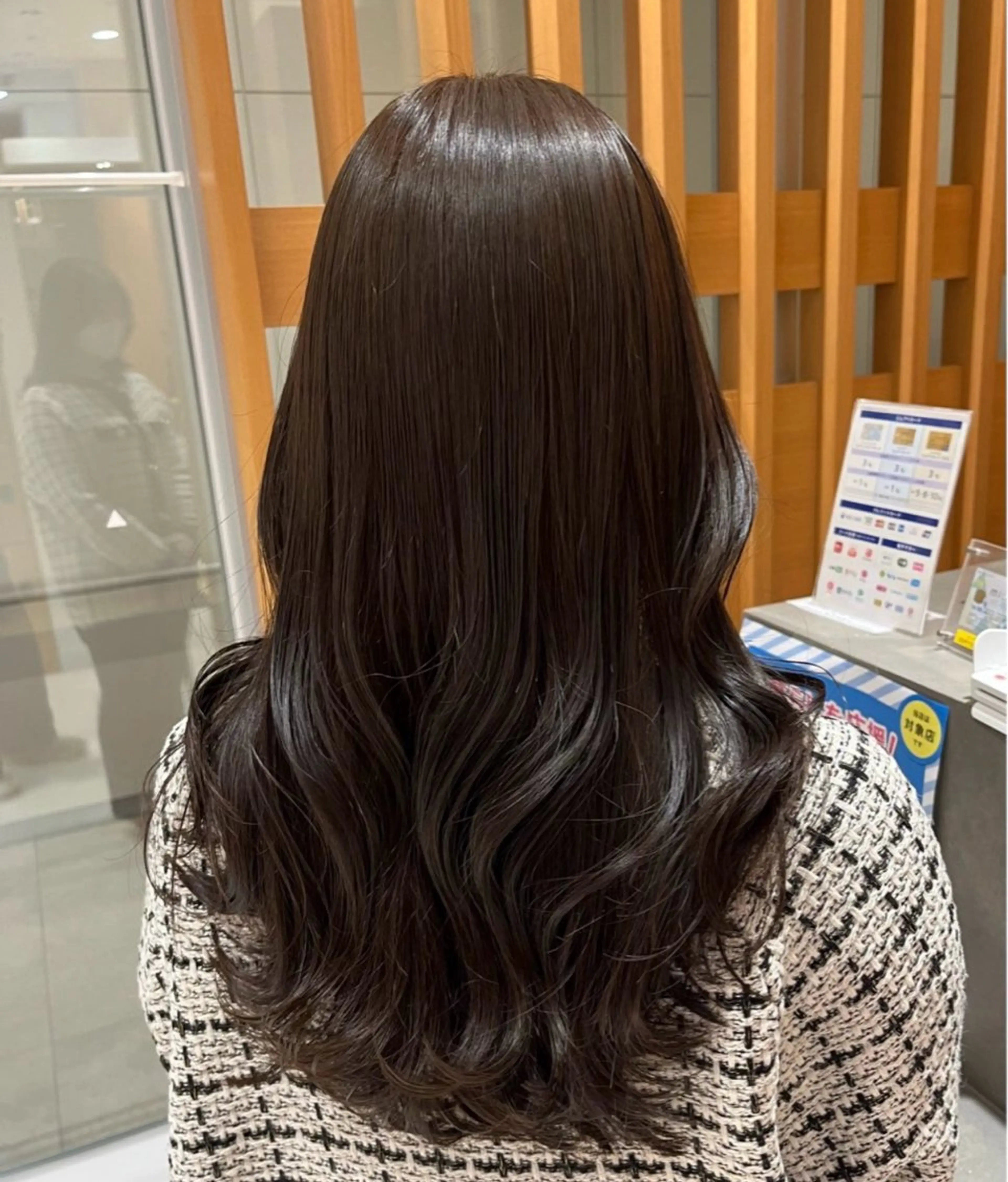 ロング カラー カット ヘアカラー トリートメント 💫コテ巻きパーマ 特化💫／津久井裕仁のヘアスタイル