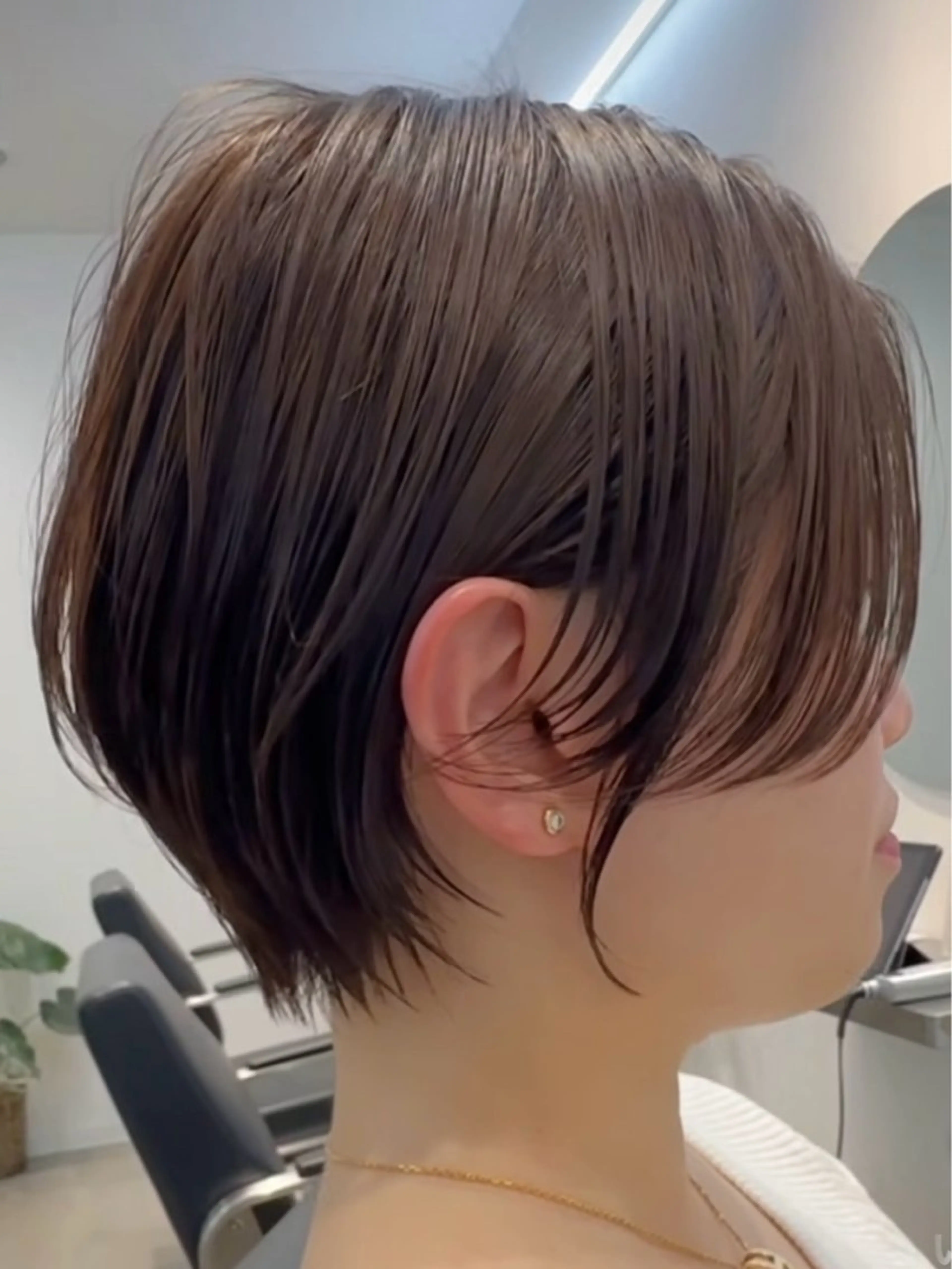 ショート ショートボブ ボブ ショートヘア CYCLE所属・千明 大輝のヘアスタイル