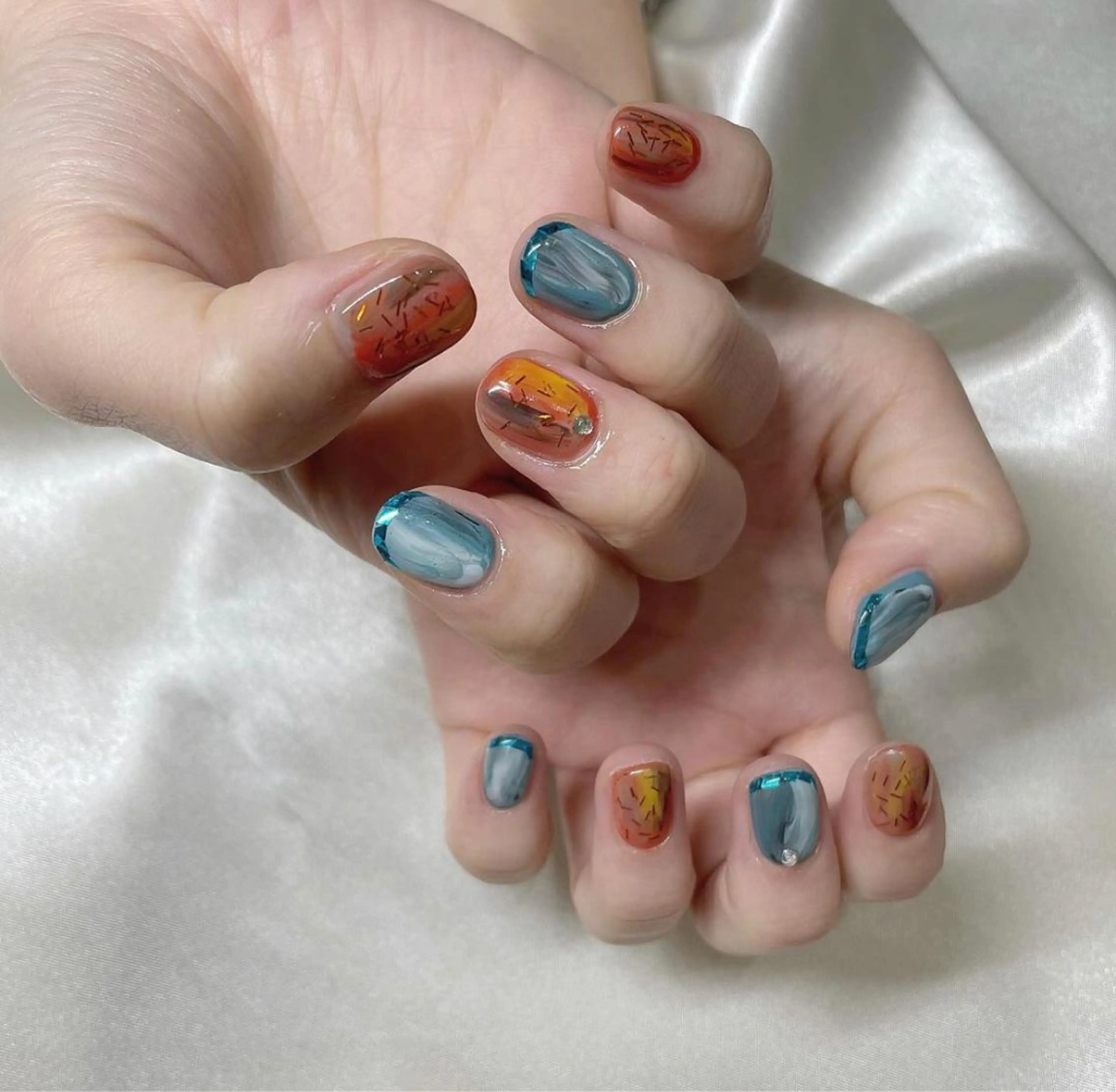 ネイル ﾐﾙﾌｨｰﾕ /Tomoeのネイルデザイン