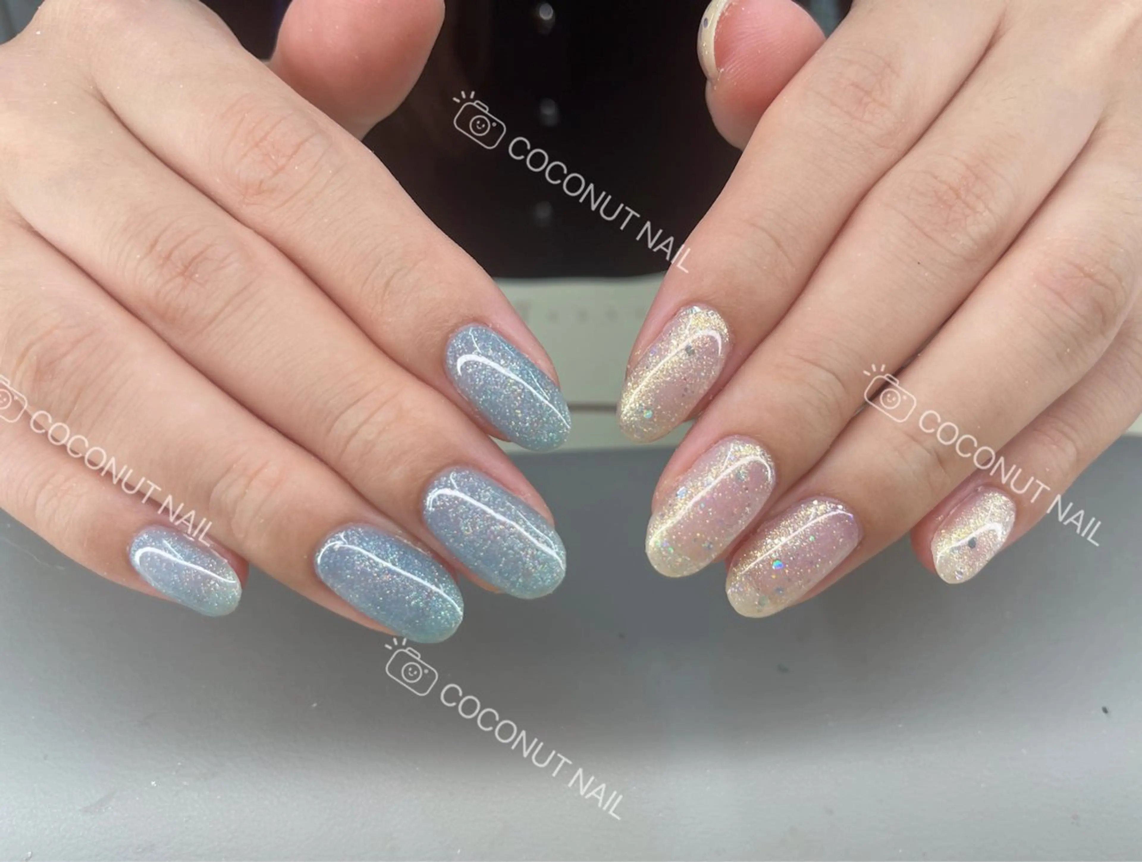 ネイル ハンドネイル 神田 ココナッツのネイルデザイン