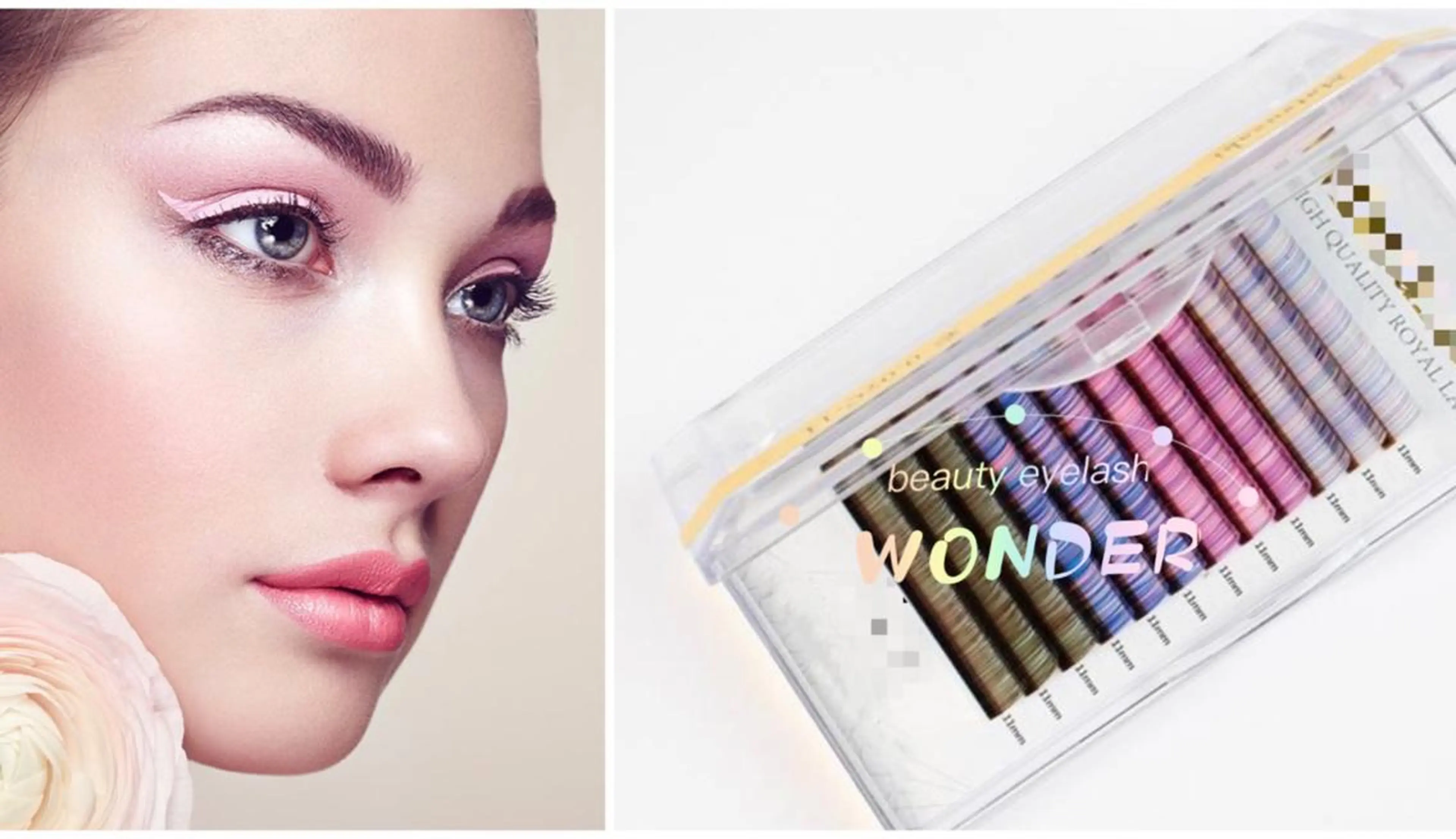 マツエク・マツパ カラーマツエク トータルビューティー サロンワンダーのマツエク・マツパデザイン