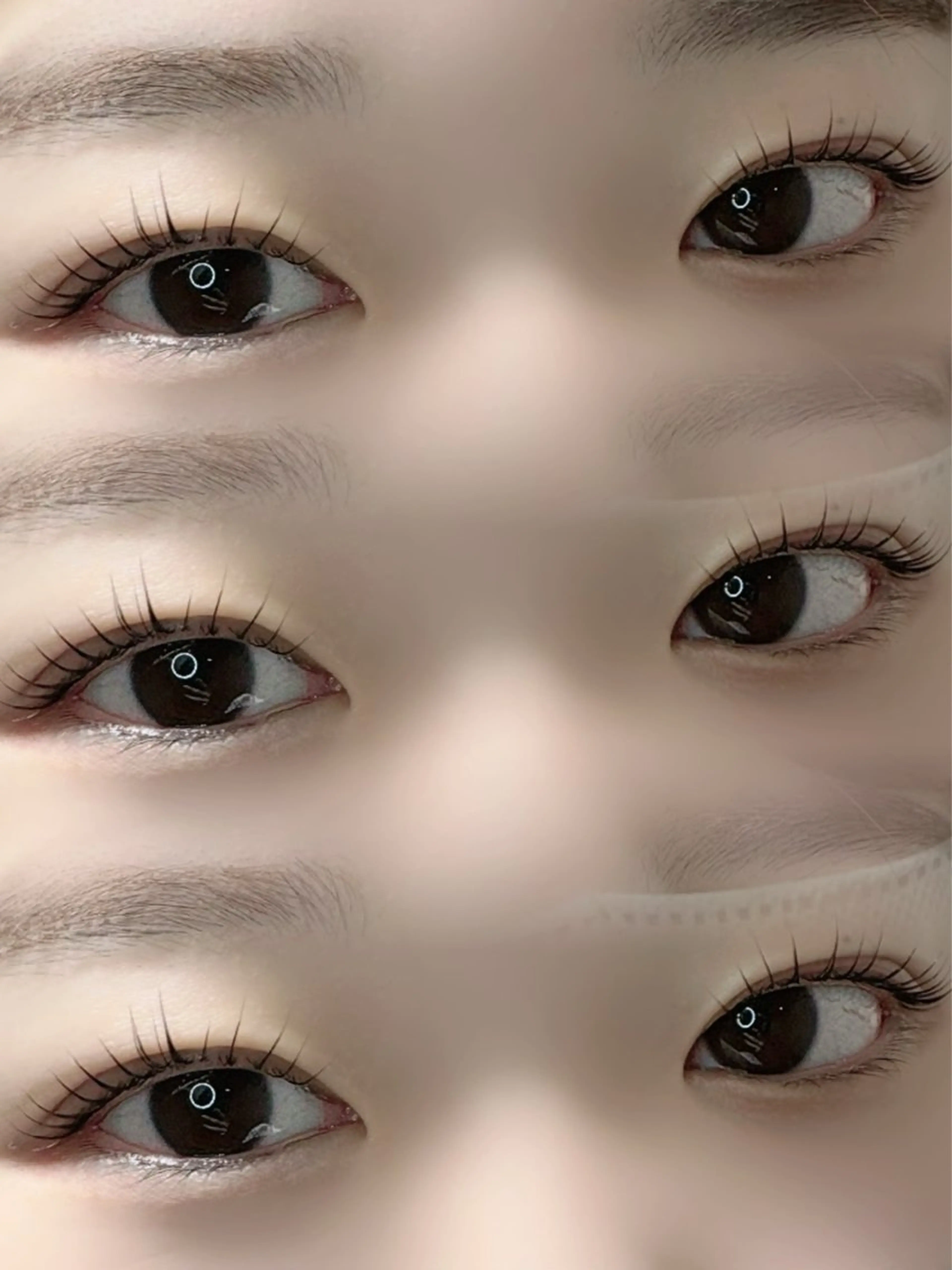 韓国式マスカラパーマ💫【SNSや韓国で話題沸騰中ෆ‪‪】コーティング束感仕上げ付(エクステオフ別途550円)の写真