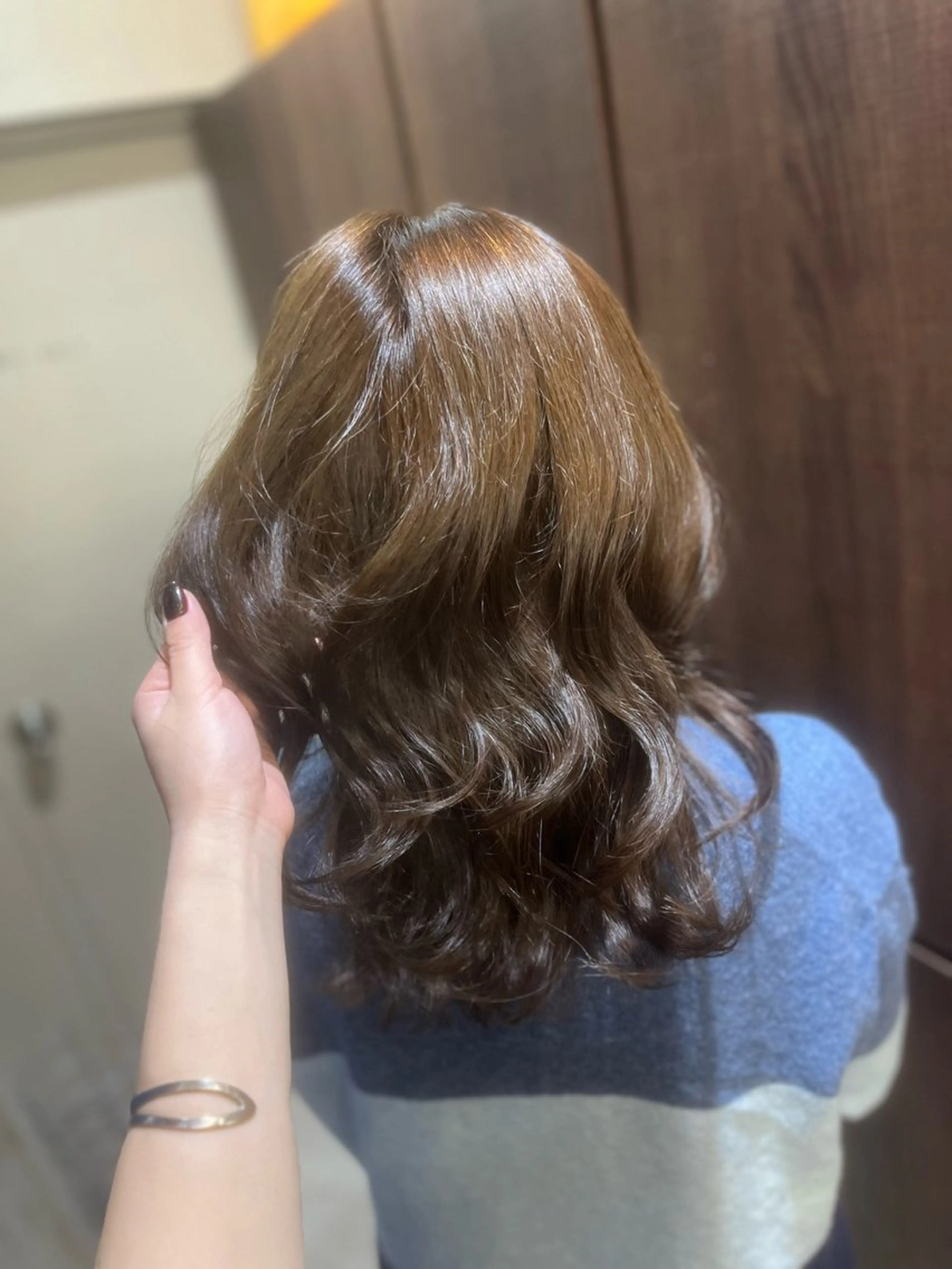 ロング カラー ヘアカラー トリートメント 🐈‍⬛多系統🕶 tsubura🖤のヘアスタイル