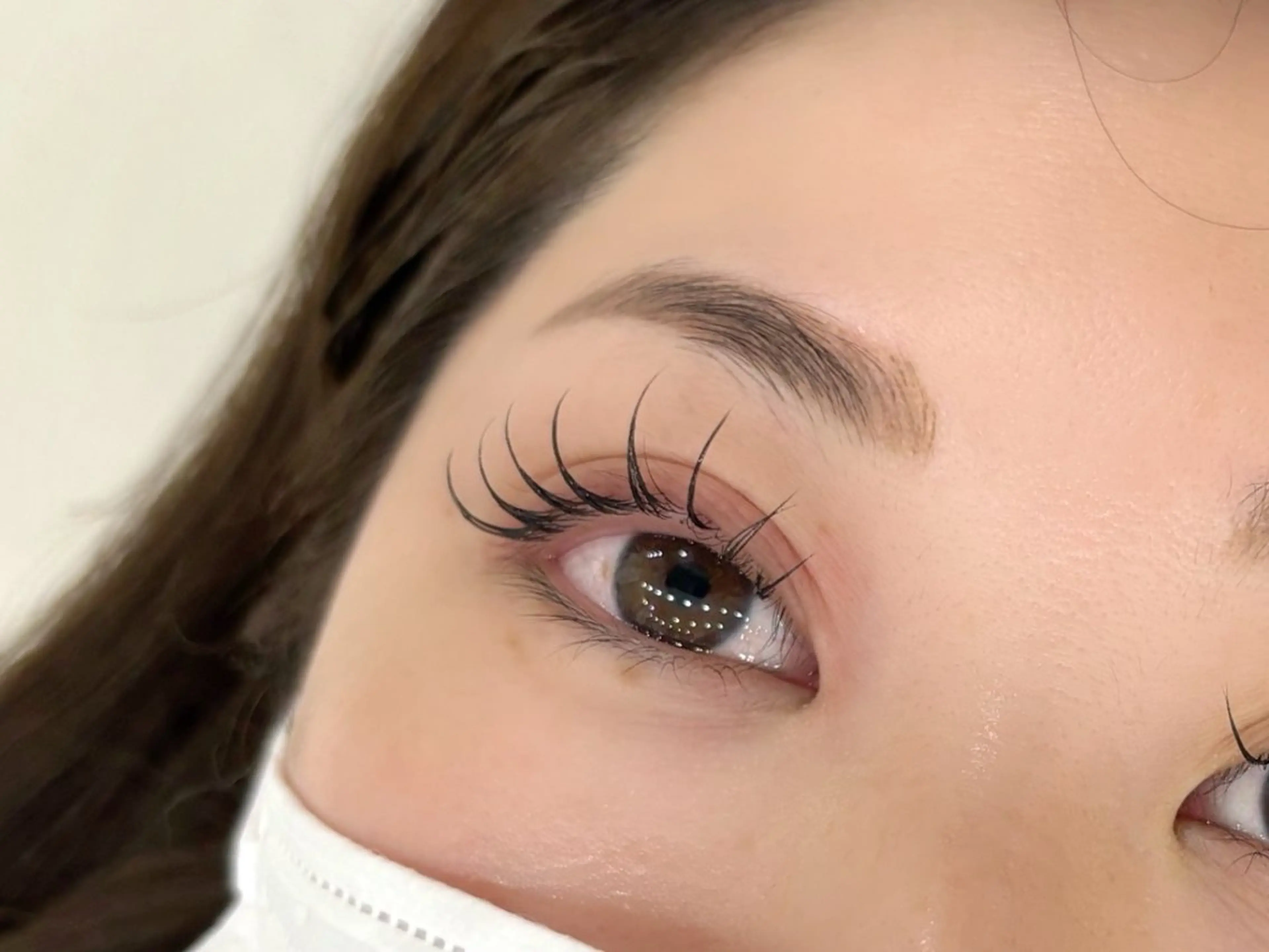 マツエク・マツパ 束感まつ毛 フラットラッシュ 韓国風マツエク Maison Simba所属・田中 まりなのマツエク・マツパデザイン