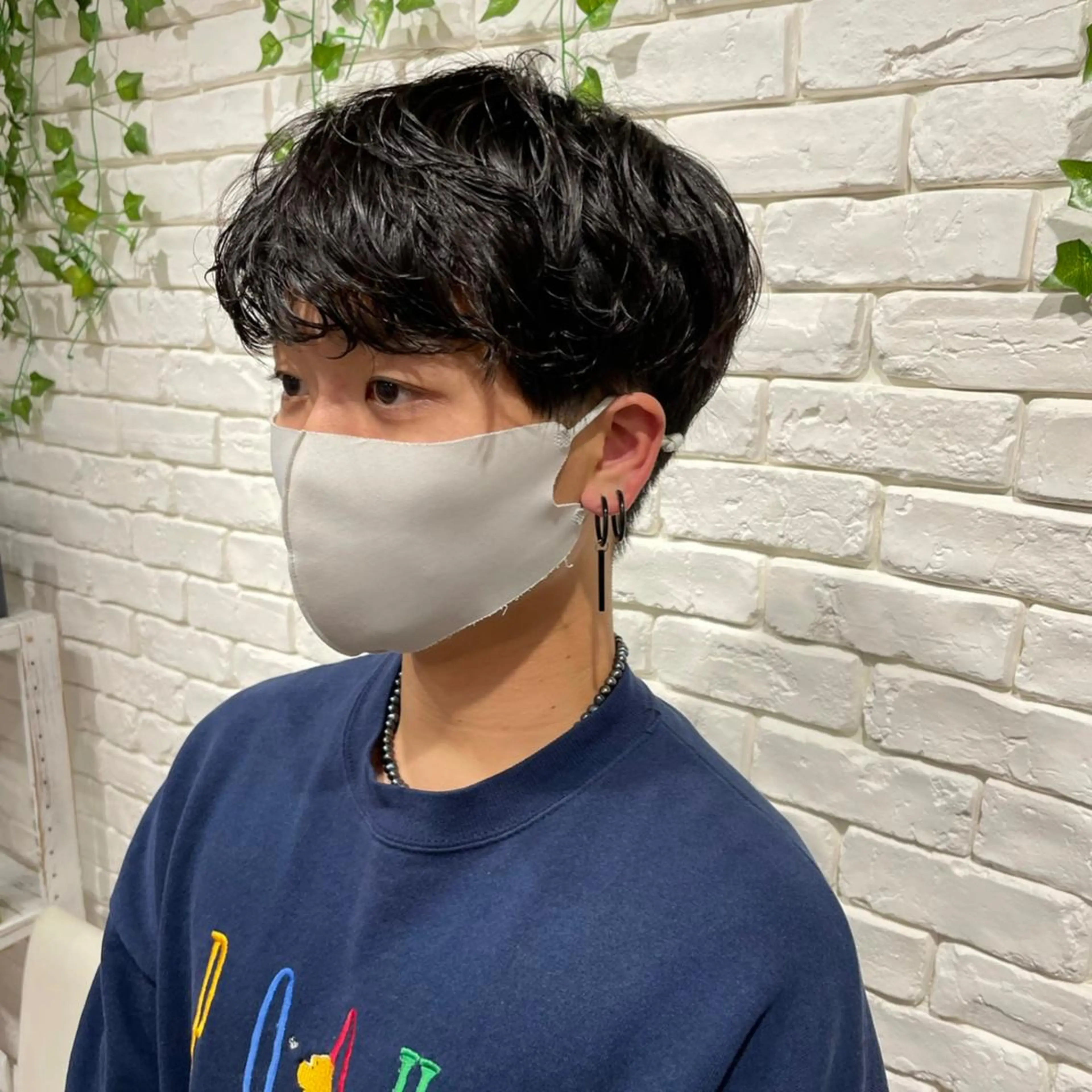 パーマ メンズ マッシュ メンズパーマ 刈り上げ Oasis GaRDEN 中央林間店所属・太田 梨奈のヘアスタイル