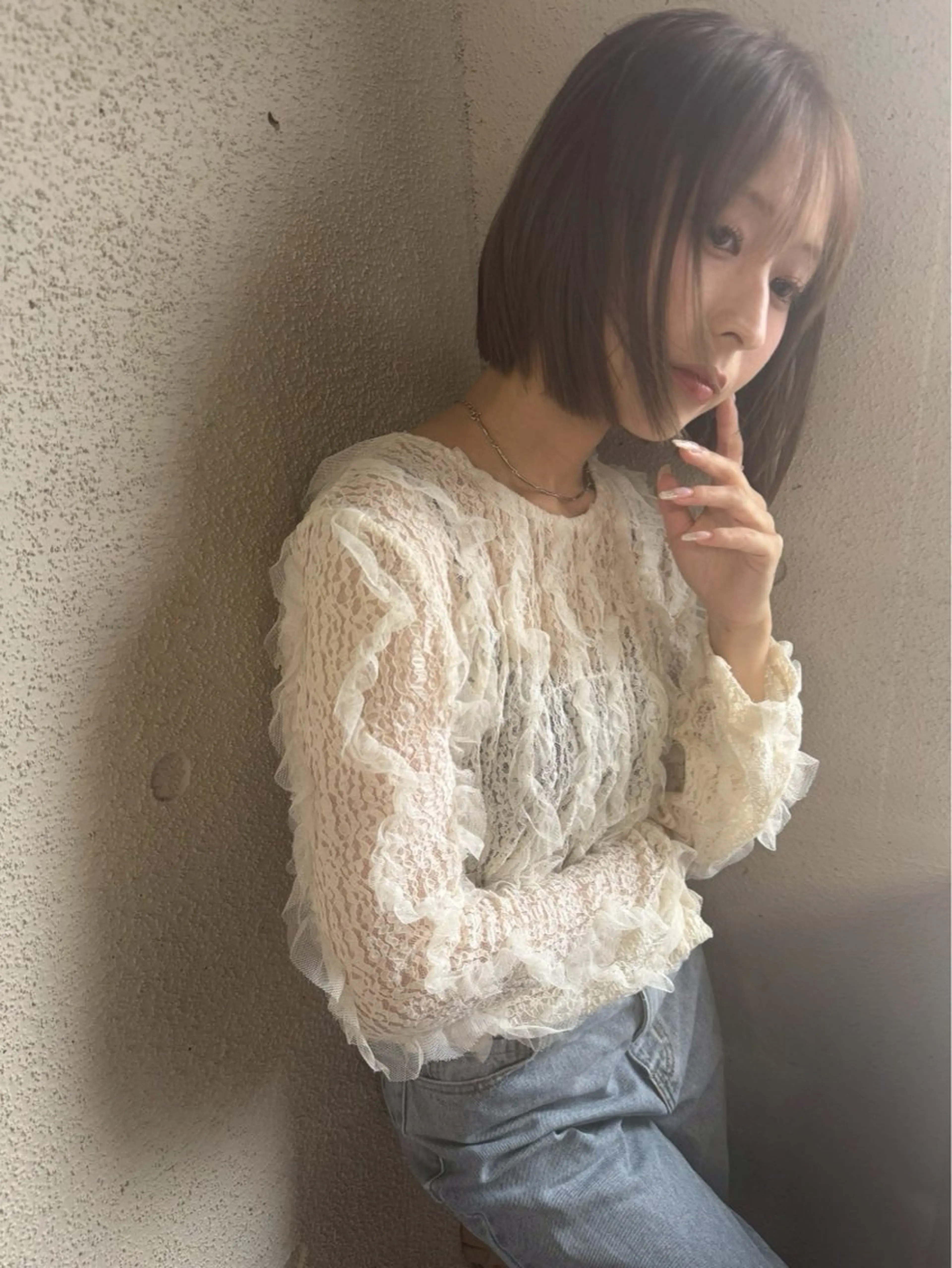 ショート 透明感ダブルカラー/ 諸岡ひばりのヘアスタイル