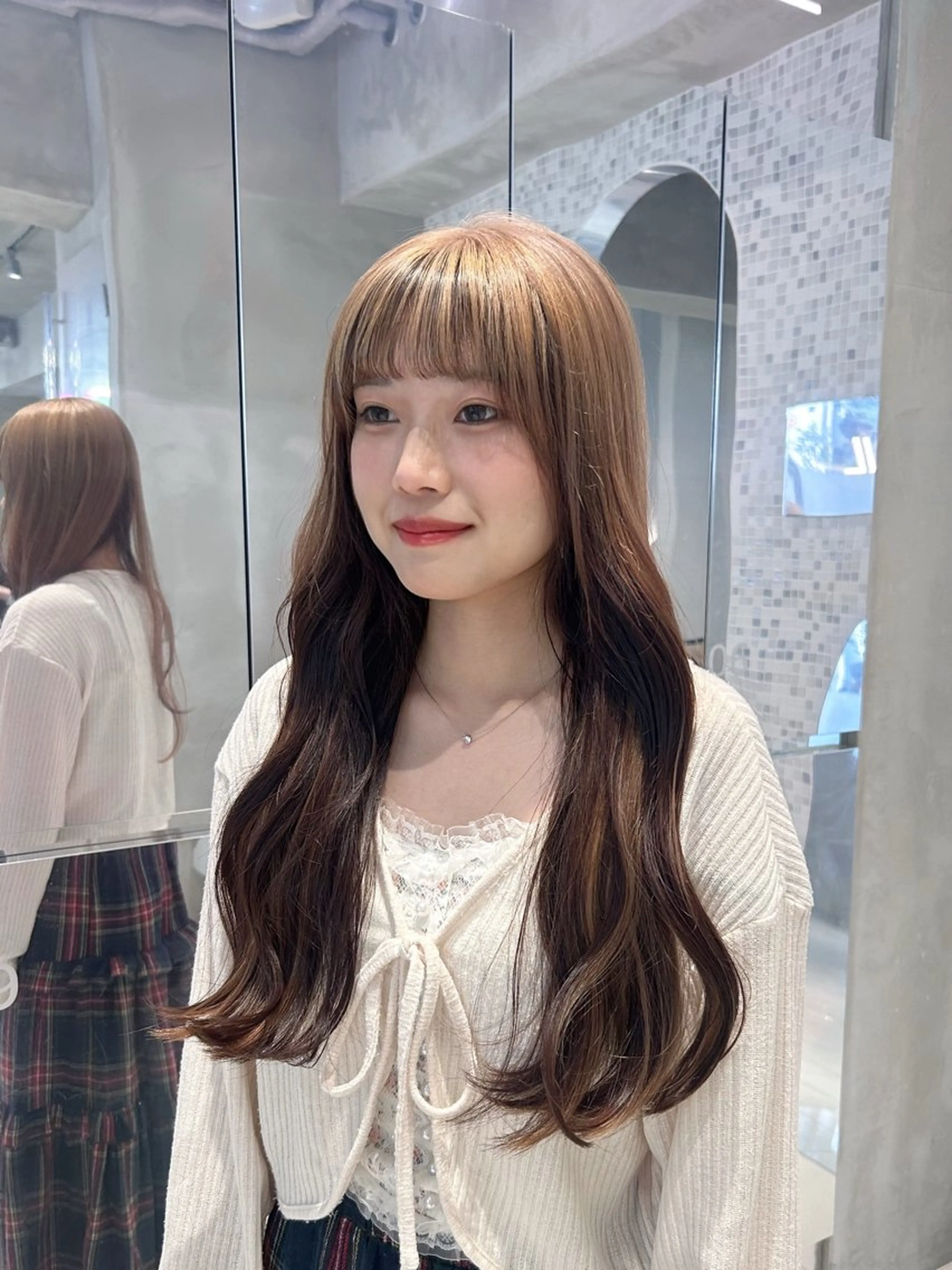 カラー ヘアカラー ハイトーン/くすみ カラー seina★のヘアスタイル