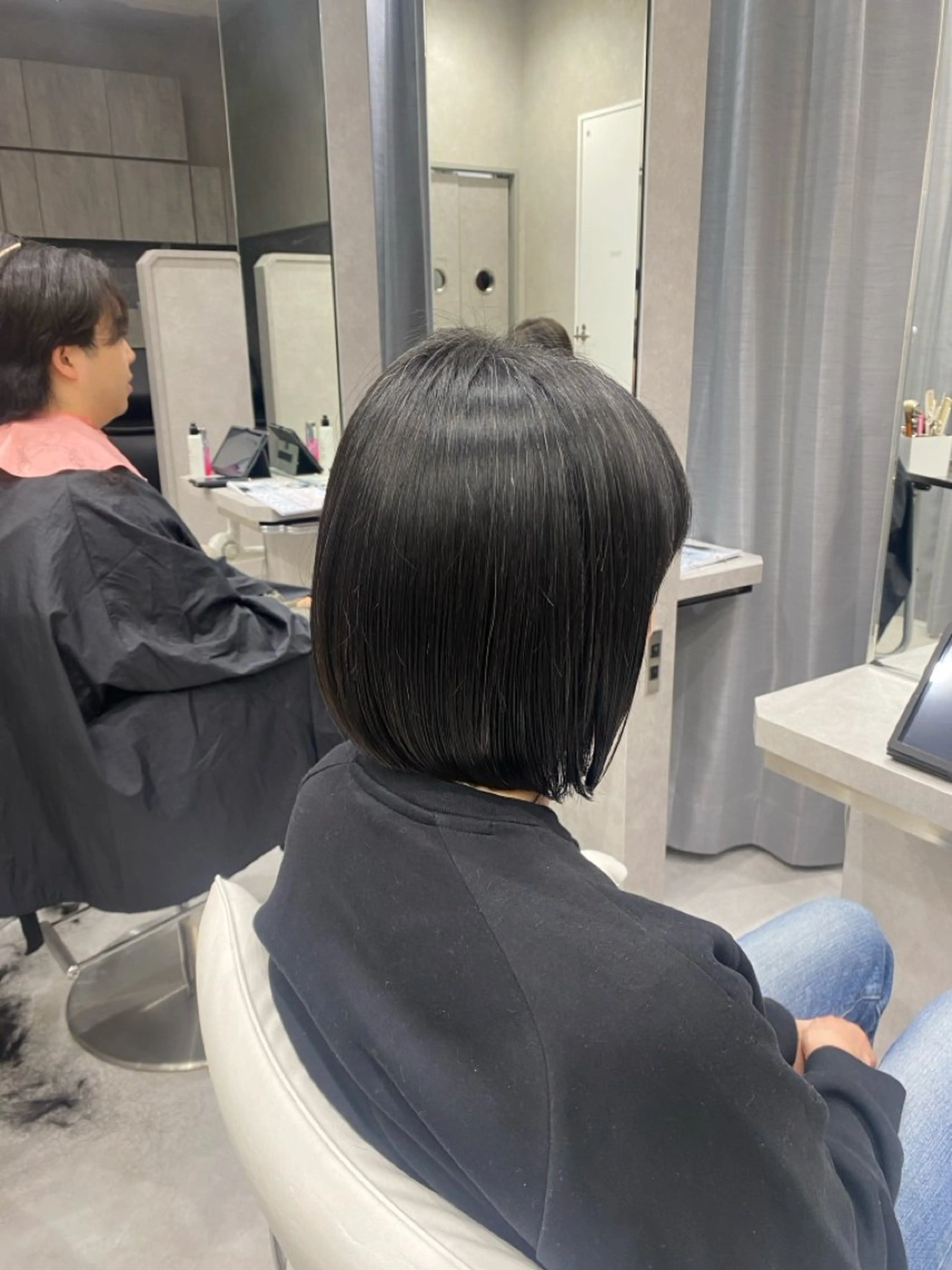 ショート カット 縮毛矯正 髪質改善/レイヤー 🫧山本勇輝🫧のヘアスタイル