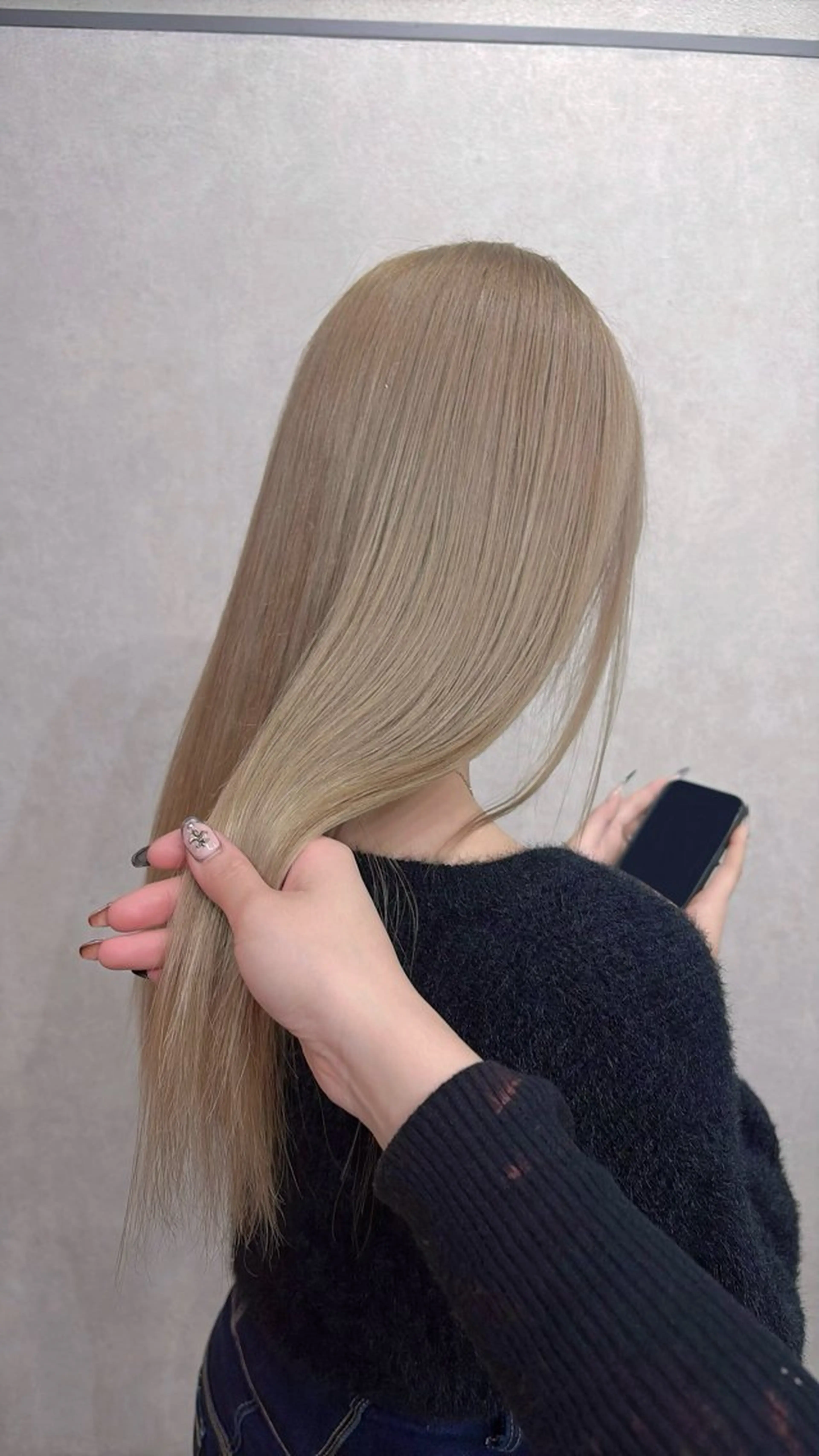 ロング カラー ヘアカラー トリートメント AiM/天神大名/ Miharuྀིのヘアスタイル