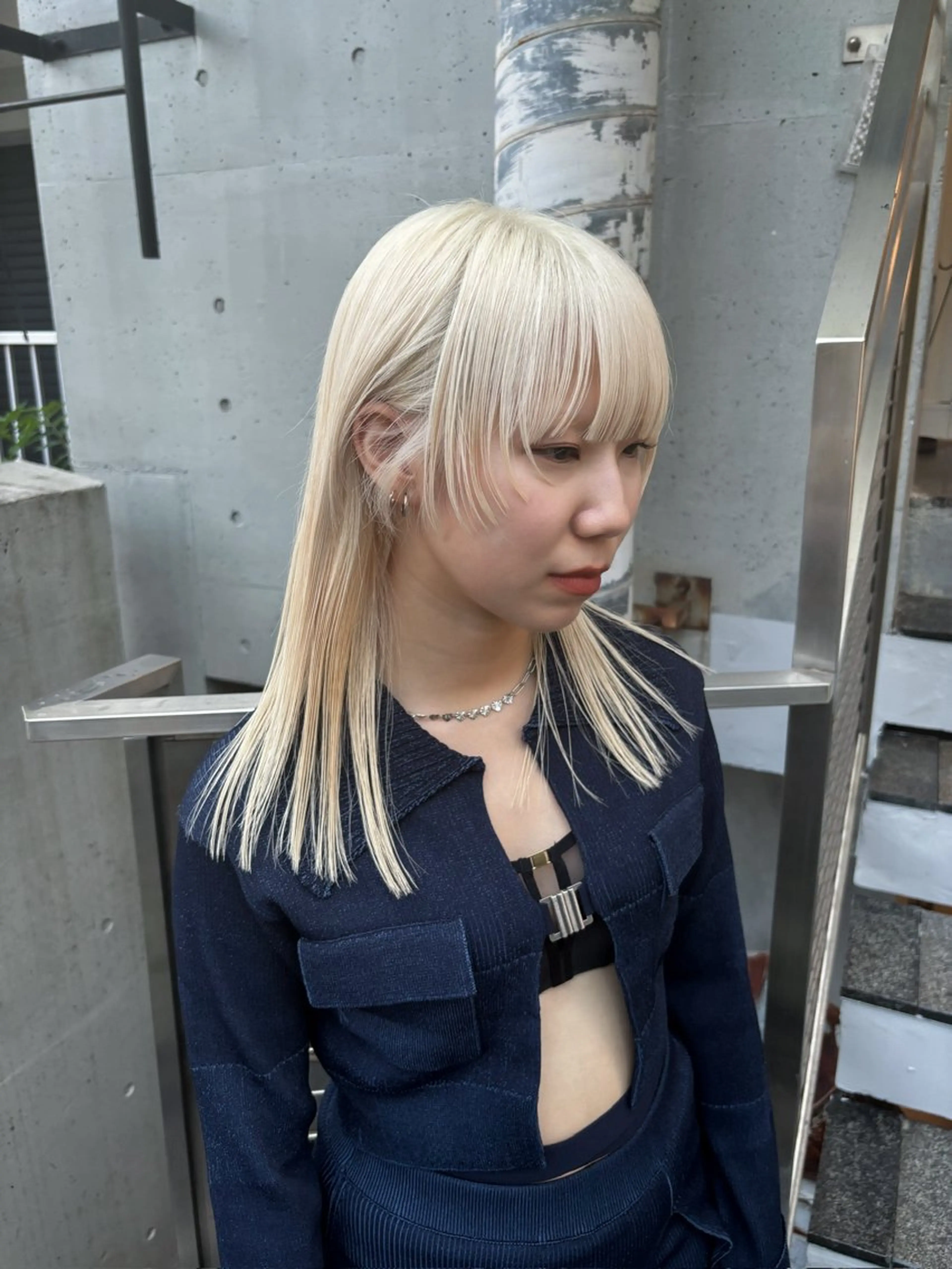 ミディアム 【抜け感ヘア🌿】 natuna.のヘアスタイル