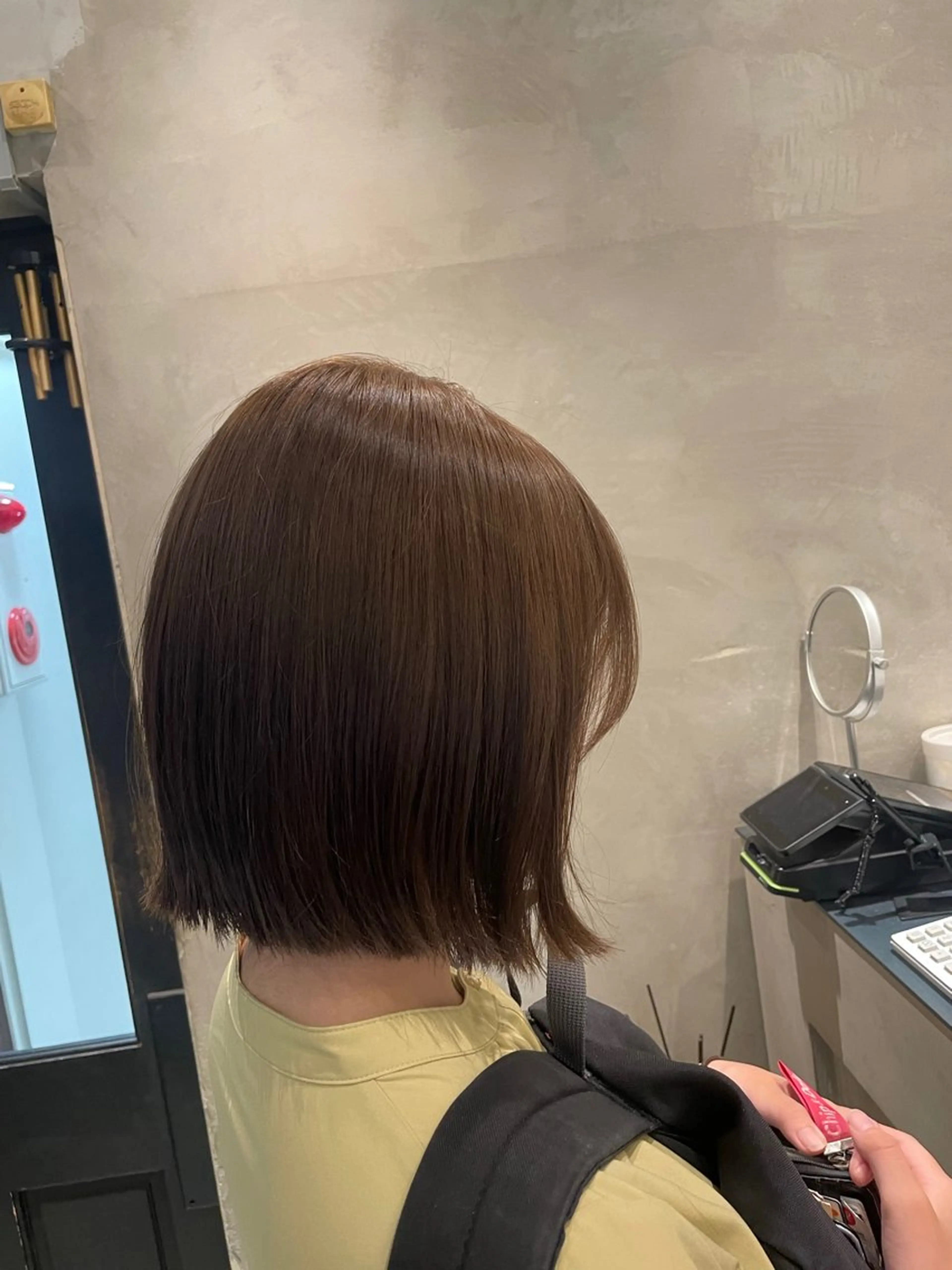 ショート カラー カット ヘアカラー トリートメント 新宿 /透明感カラー レイヤー/NANAのヘアスタイル