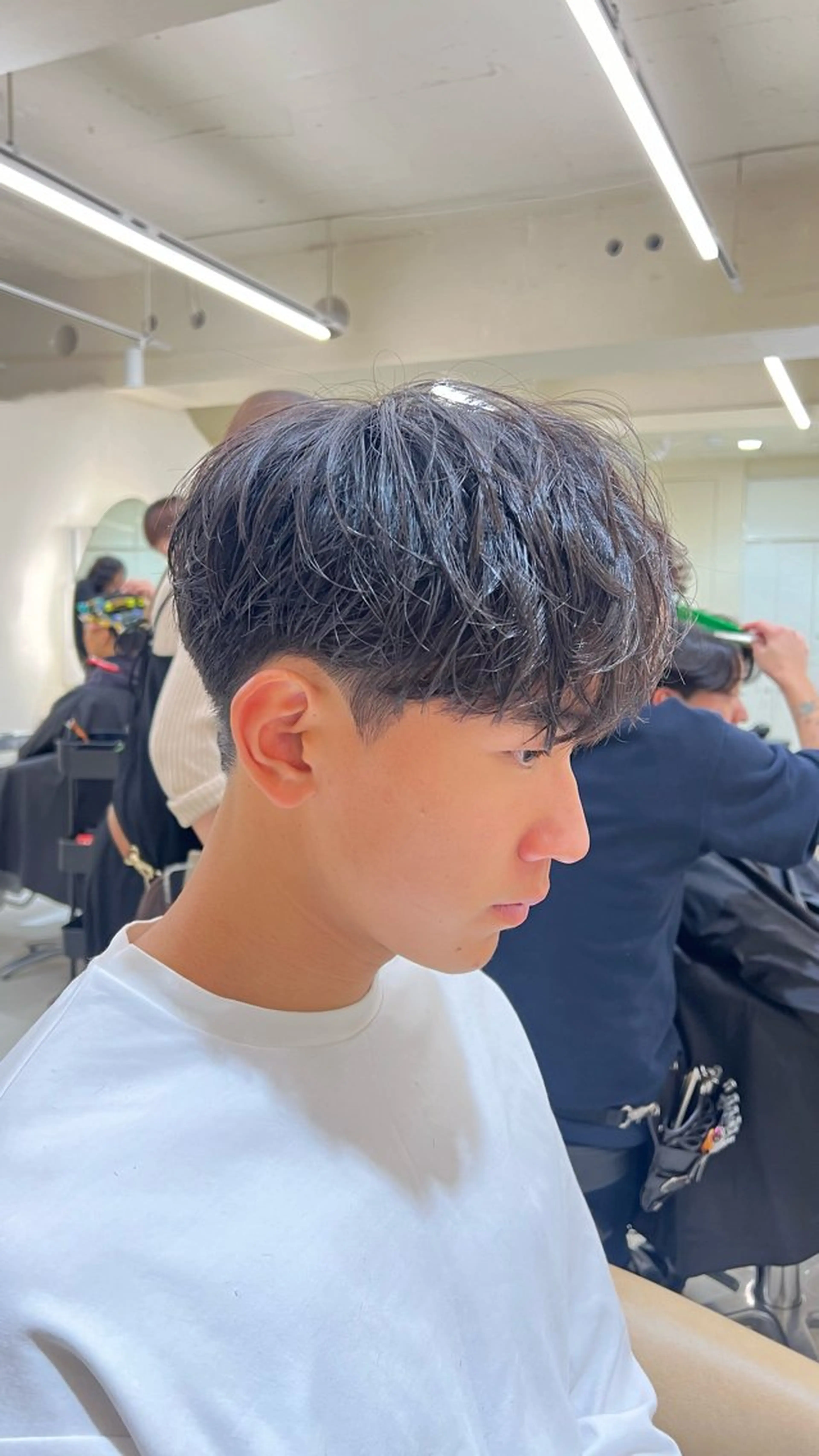 メンズ 横浜/ショート/ レイヤーカットのヘアスタイル