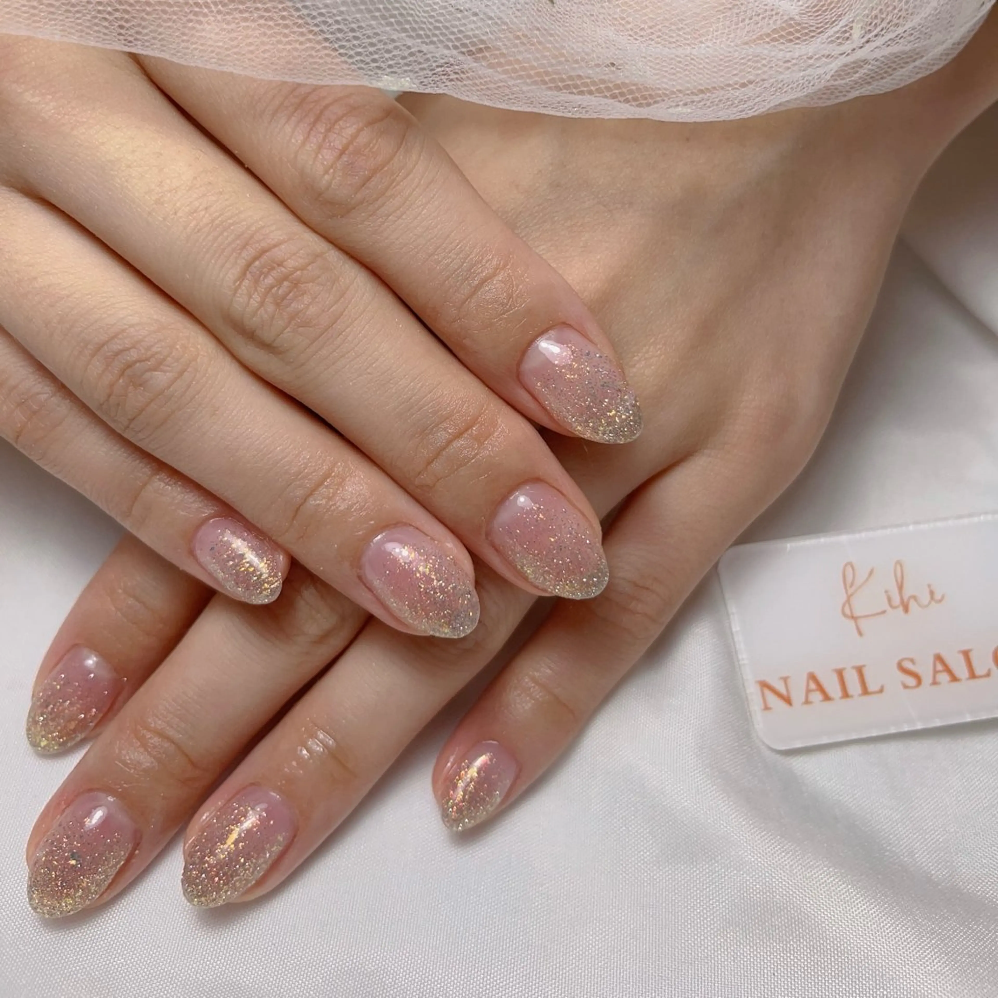 ネイル アートネイル フレンチネイル ジェルネイル グラデーション 韓国ネイル ハンドネイル 💕鈴木ユリ パラジェル/オフ無料のネイルデザイン