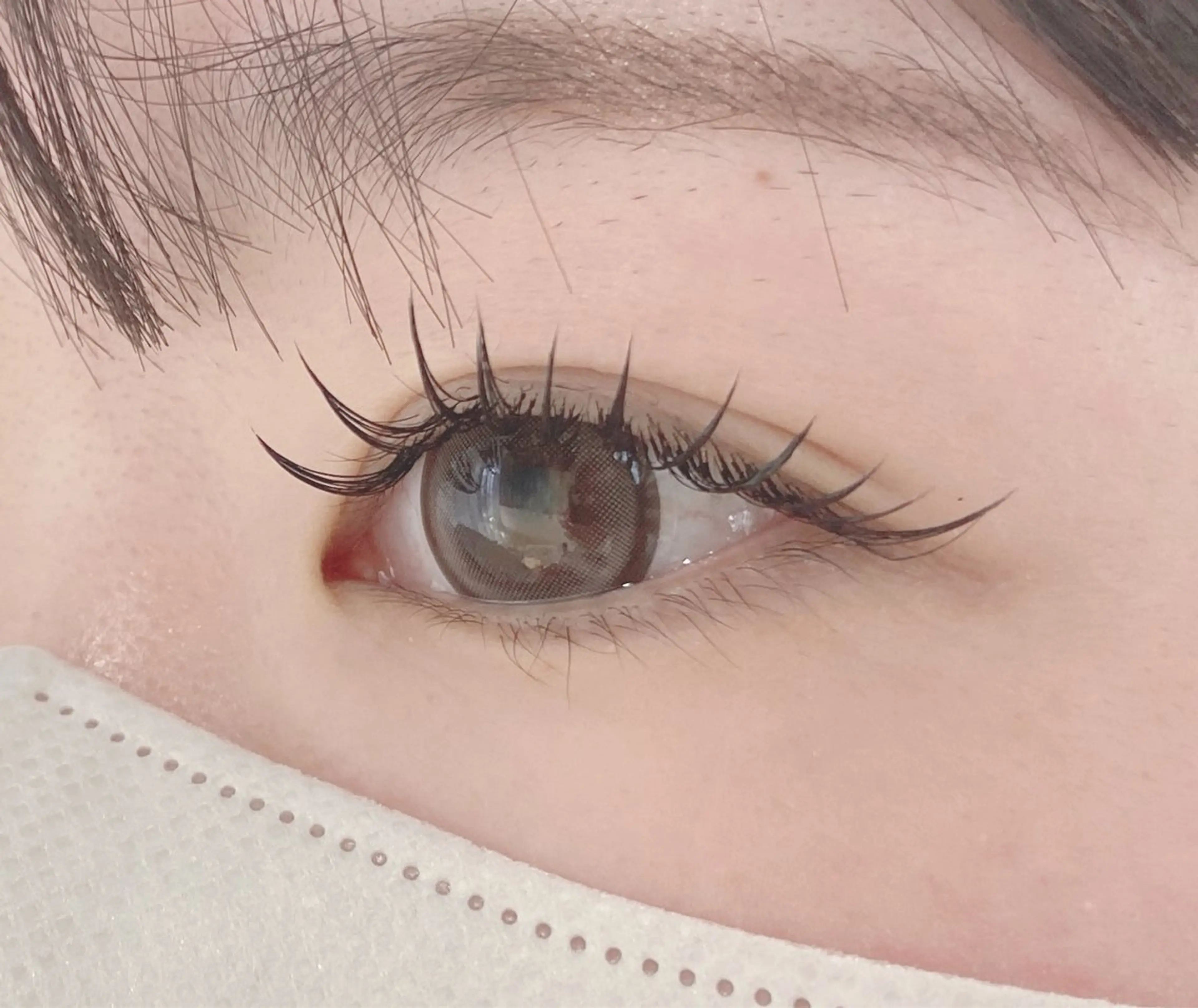 🌺【フラット100～120本】🌿《人気No. 1メニュー》＋束感コーティング〈オフ無料込〉の写真