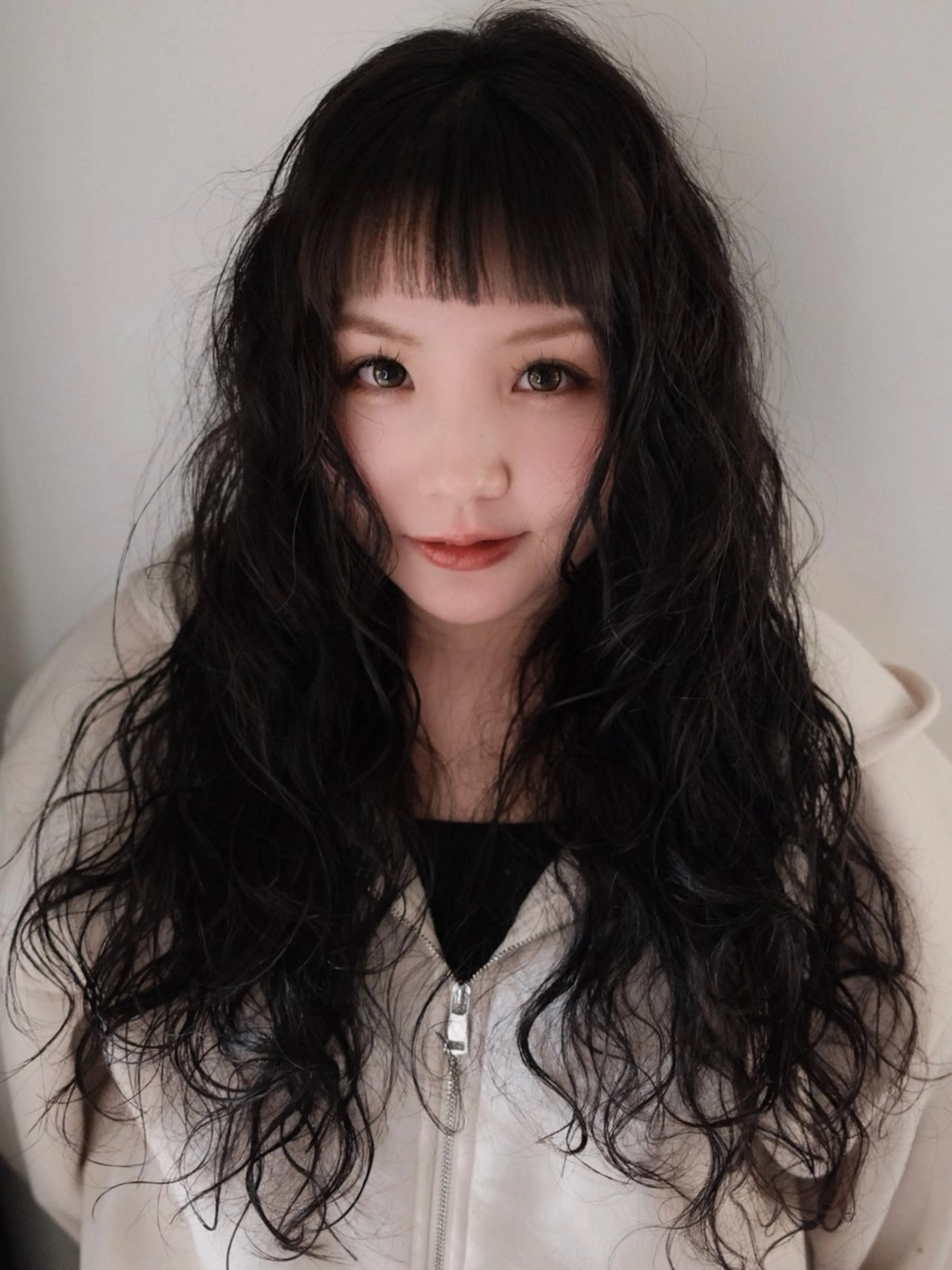 ロング ボブ レイヤーカット カット パーマ 【お洒落パーマ】 Elme　肥塚康汰郎のヘアスタイル