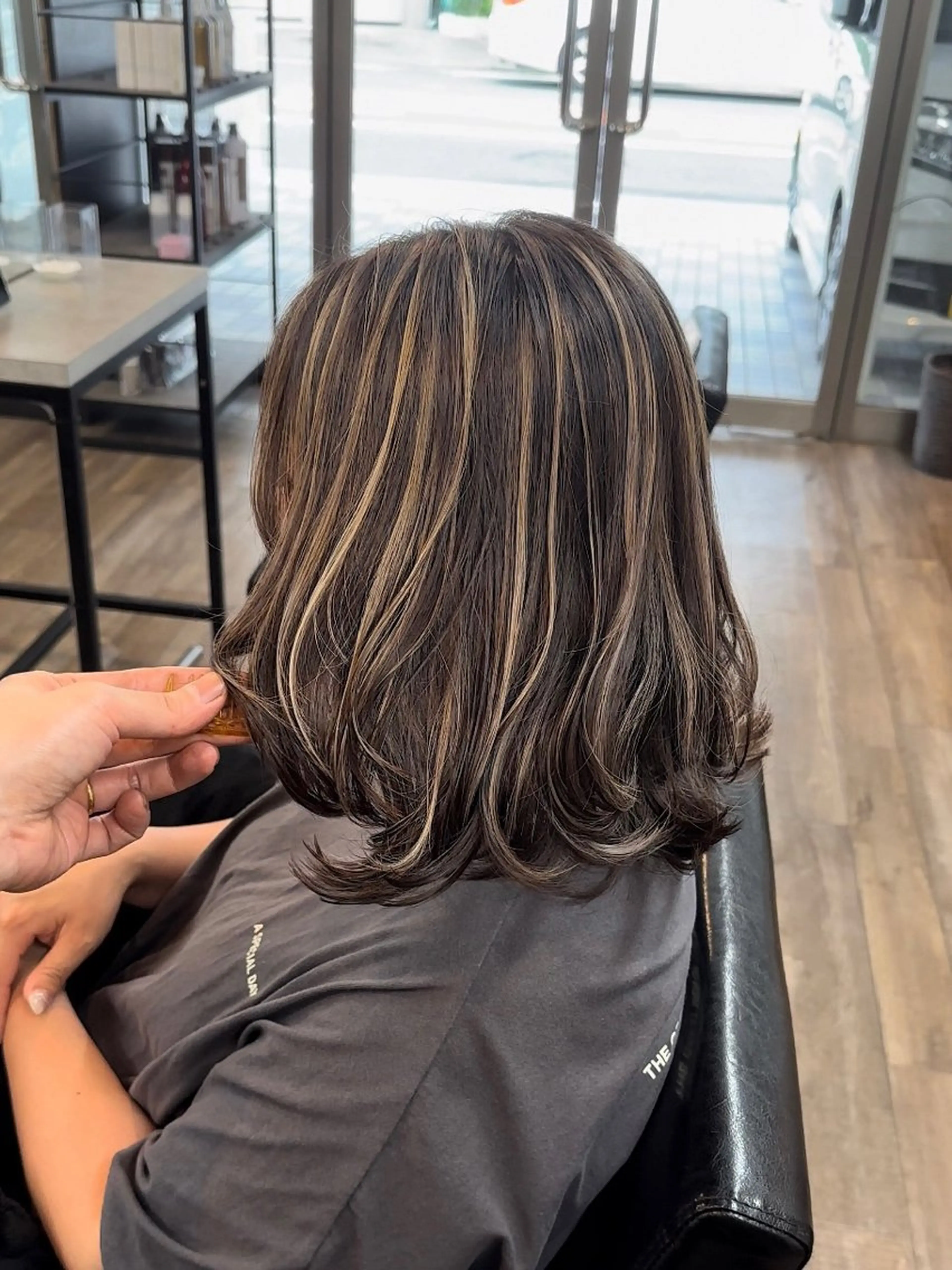 セミロング カラー VIF所属・🗻飯田誠也🗻 カットカラー得意のヘアスタイル