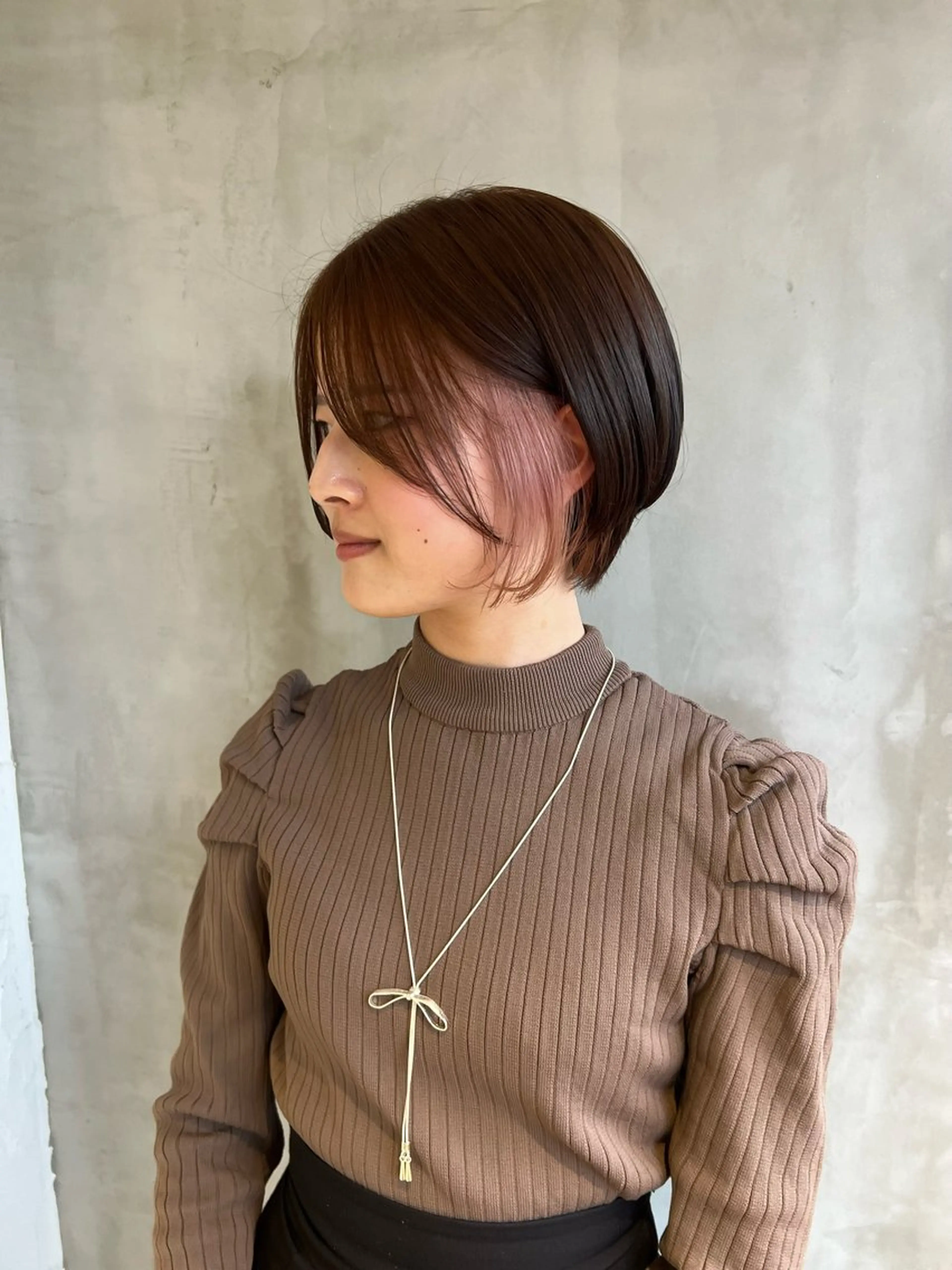 ショート カラー インナーカラー ピンクカラー ヘアカラー KINGDOM ALLURE所属・KINGDOM イナキ🌙のヘアスタイル