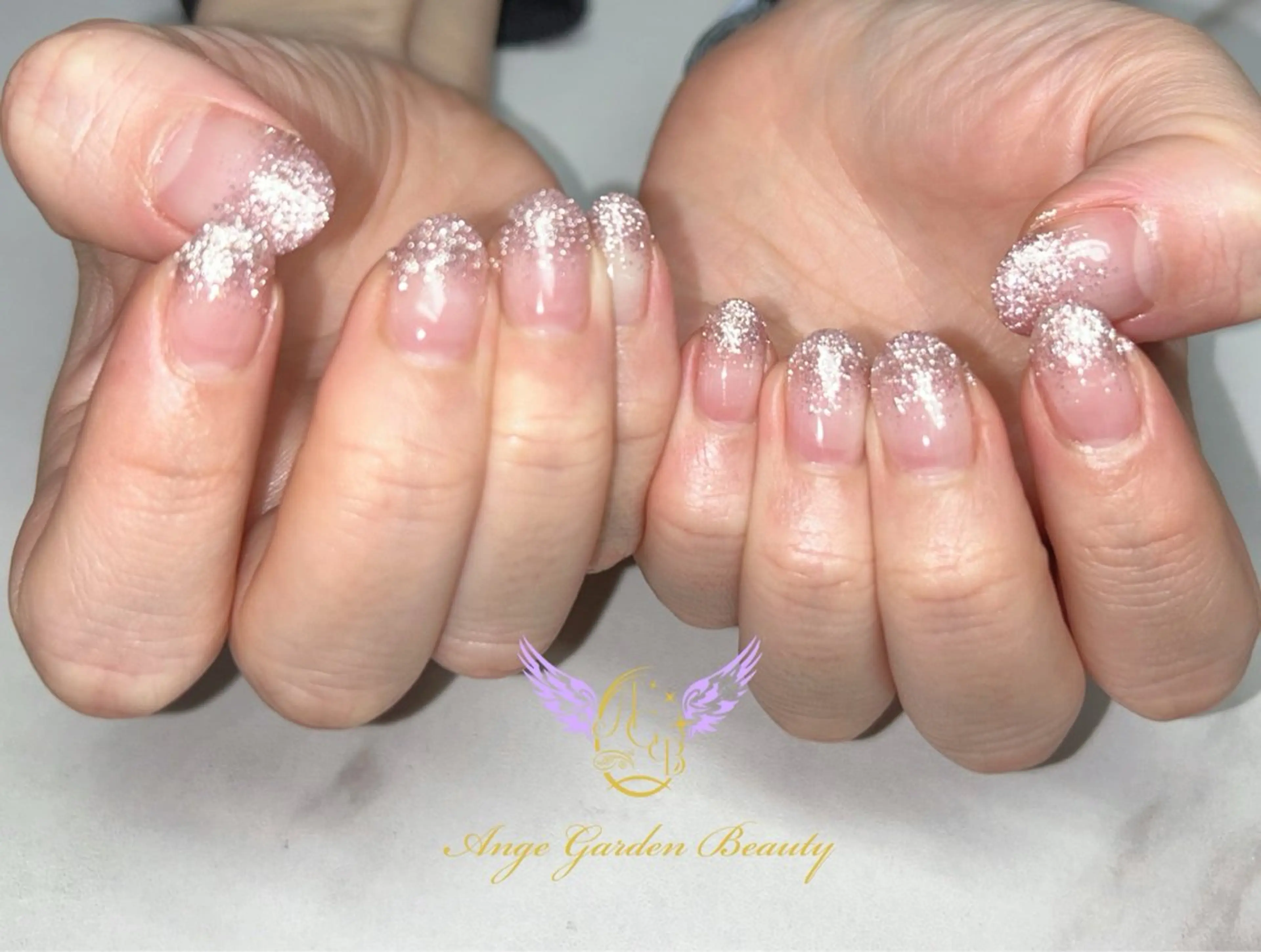 ネイル フラッシュネイル ハンドネイル AngeGarden Beautymihoのネイルデザイン