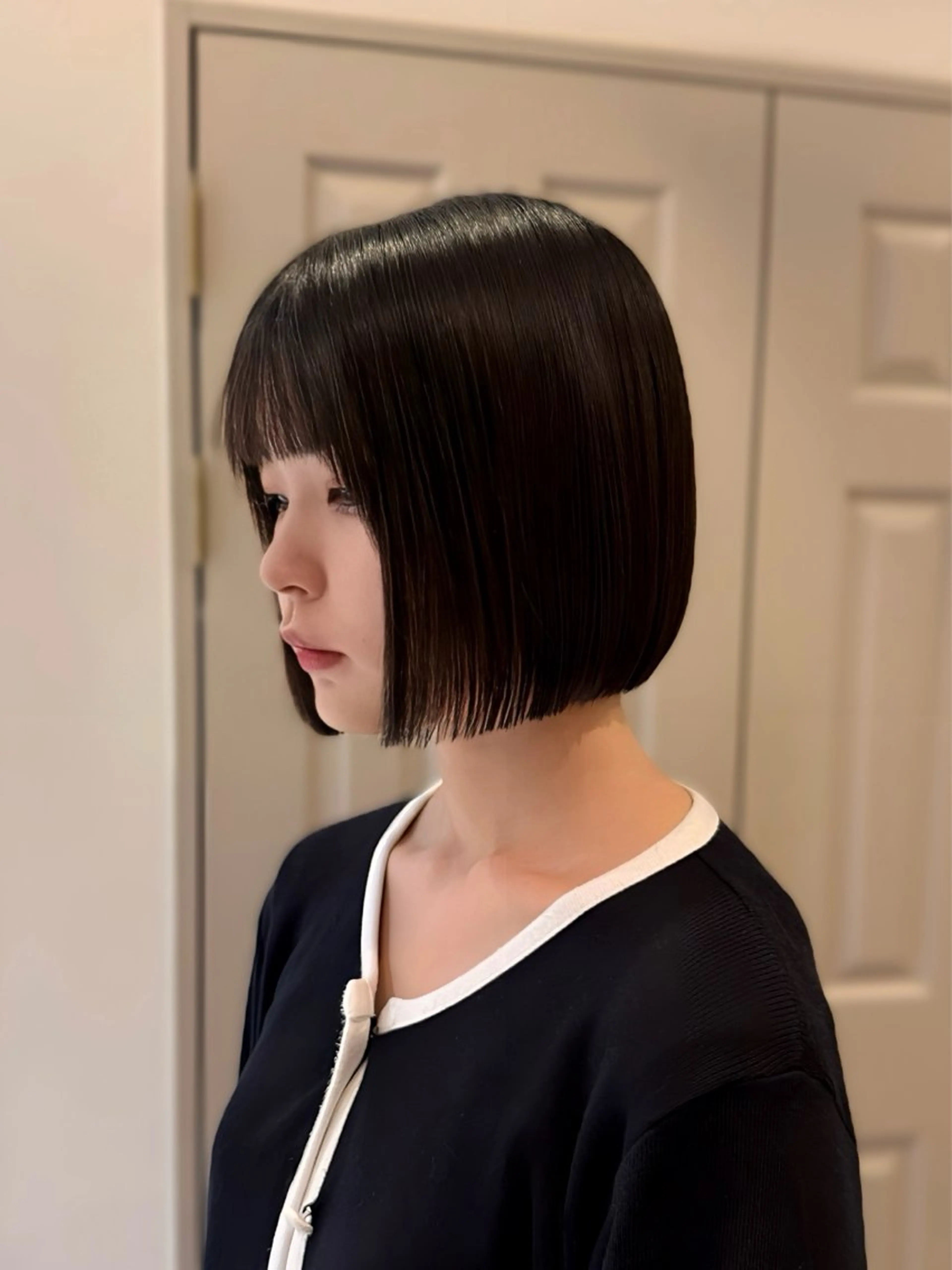 ショート TOMTO所属・waka🤎 レイヤー／ボブのヘアスタイル