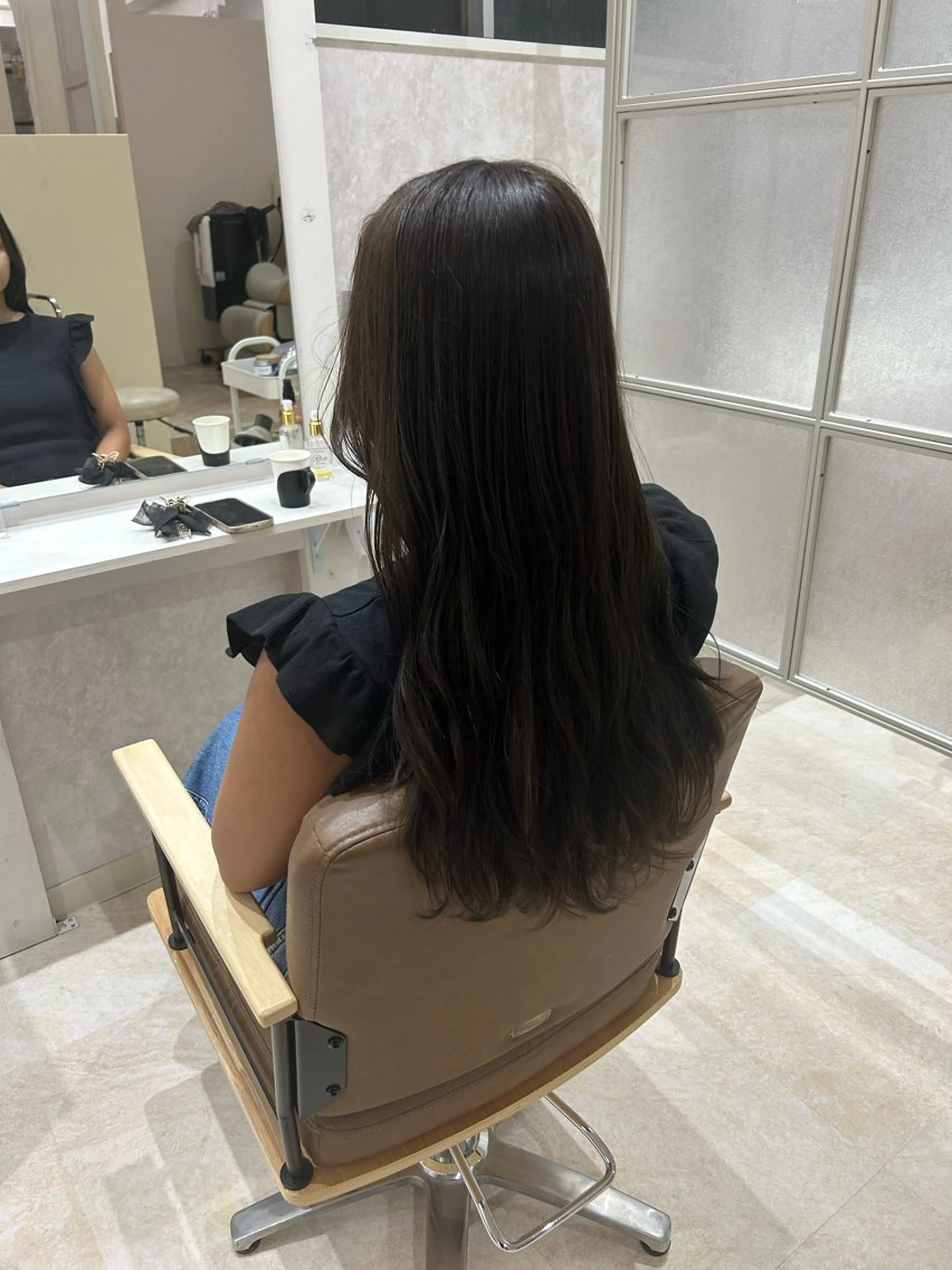 セミロング カラー ヘアカラー トリートメント ヘアセット 💙まこと💙艶 カラー(Rico)のヘアスタイル