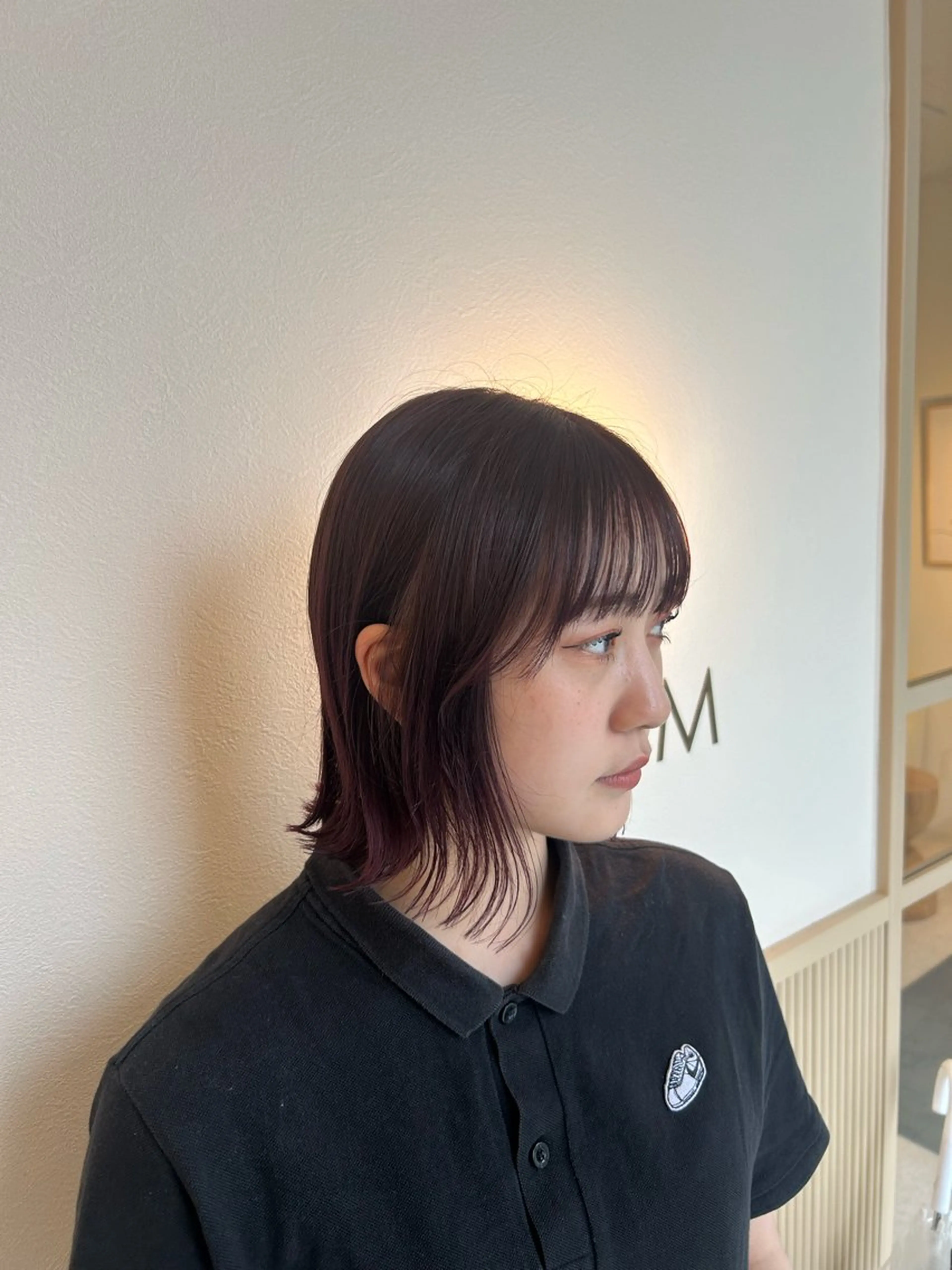 ミディアム LUVISM 神田こころのヘアスタイル