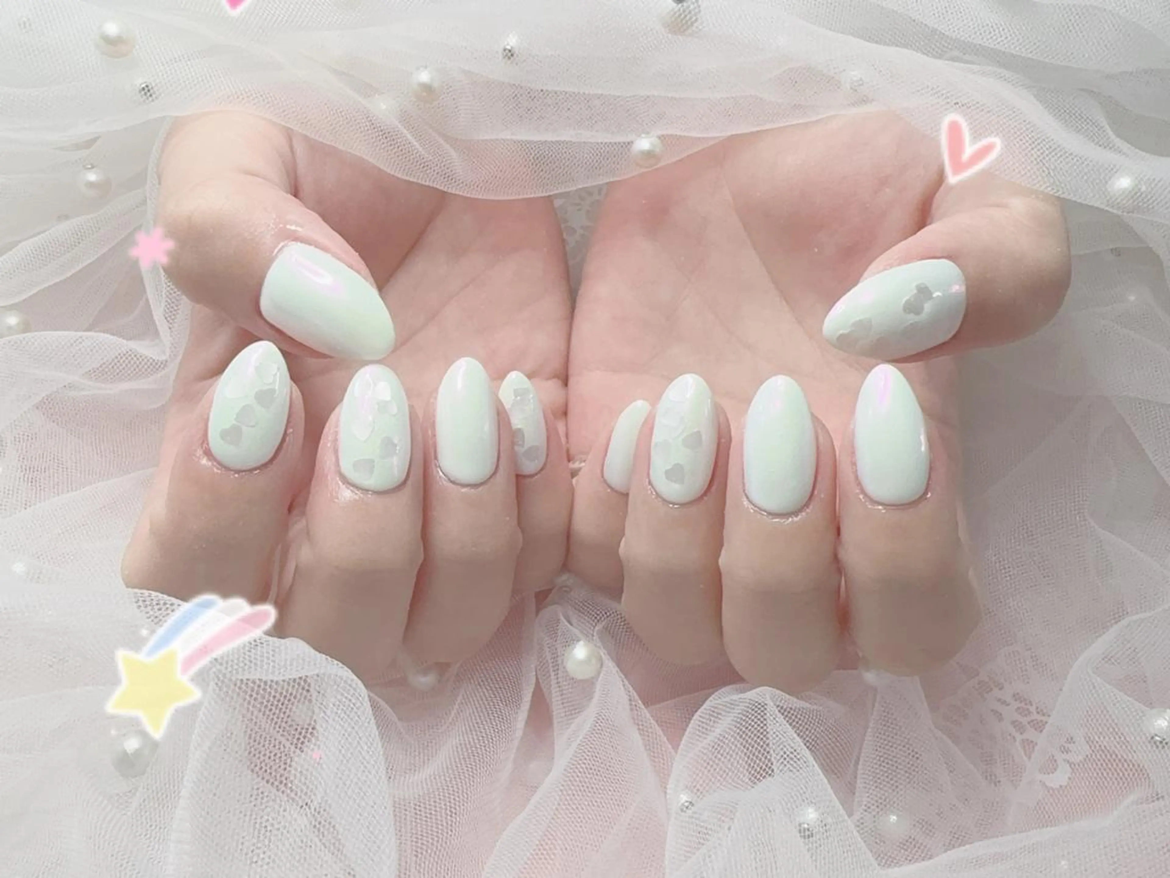 ネイル ハンドネイル 🎀シズカ nail🎀のネイルデザイン