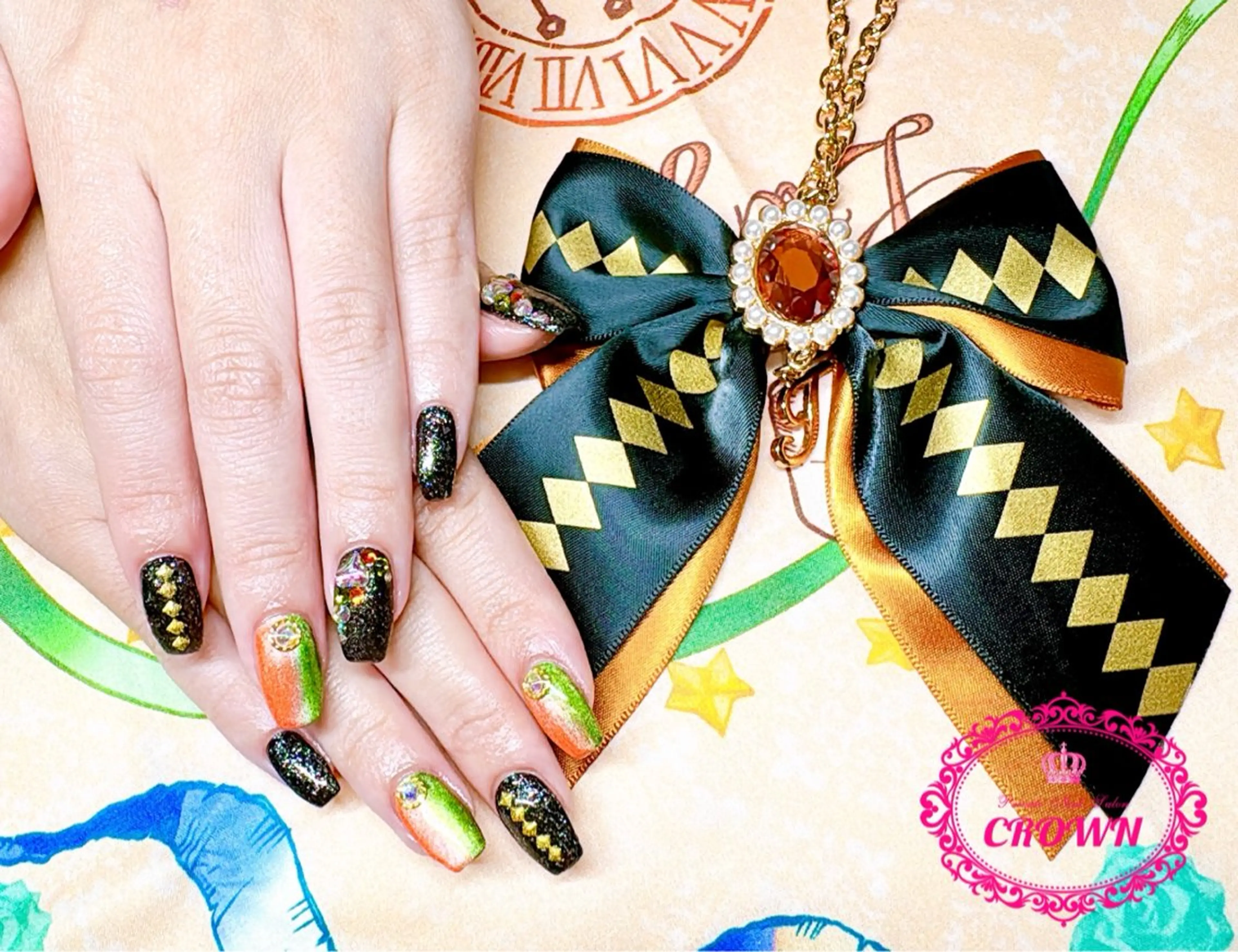 ネイル CROWN プライベートサロンのネイルデザイン