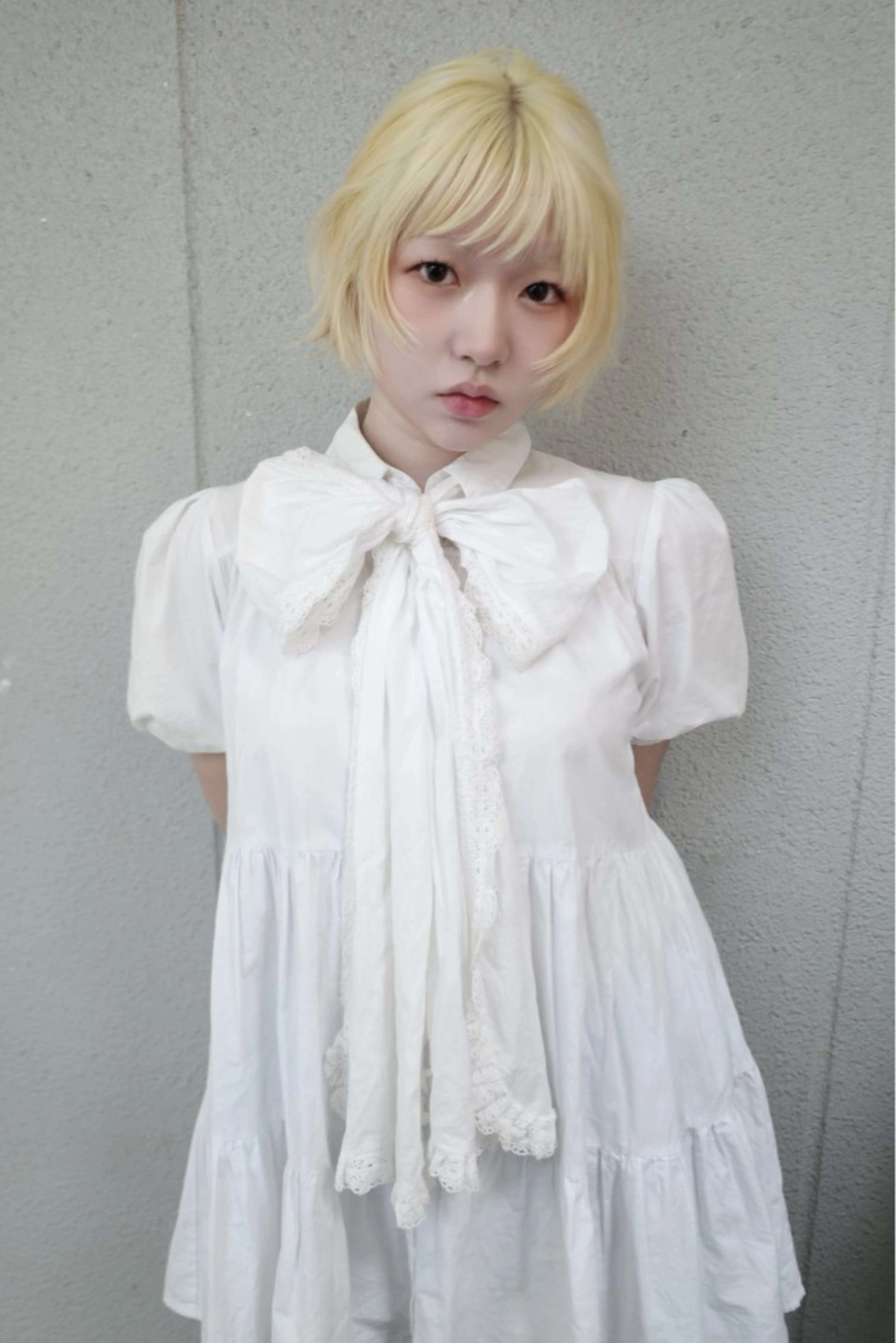 ショート カラー カット ヘアカラー トリートメント SALOWIN所属・ブリーチ✨ ボブ✨レイヤーのヘアスタイル