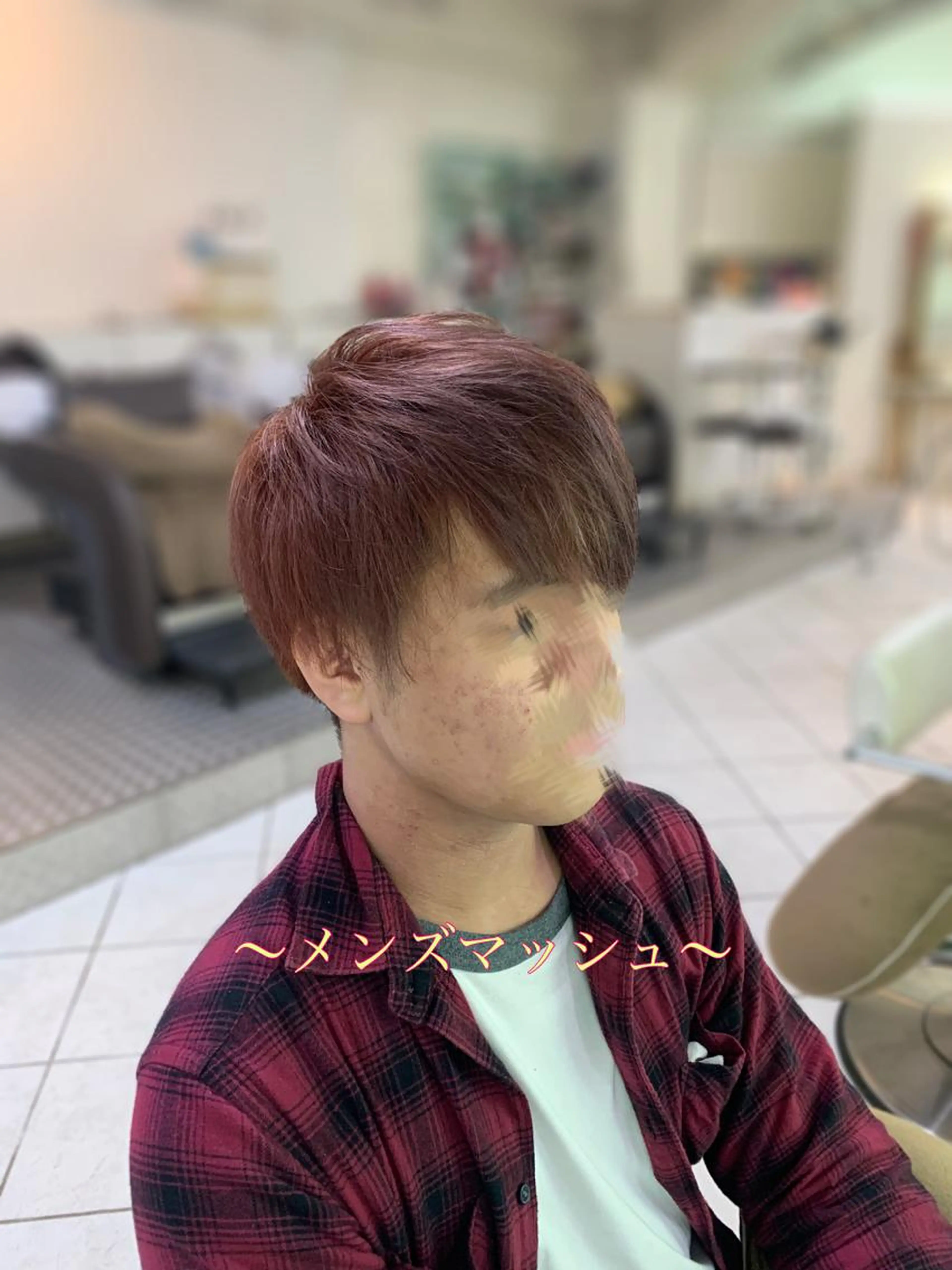 ～メンズカット＋ダメージレスカラー～【平日メンズ限定特別メニュー✨】白髪染めOKの写真