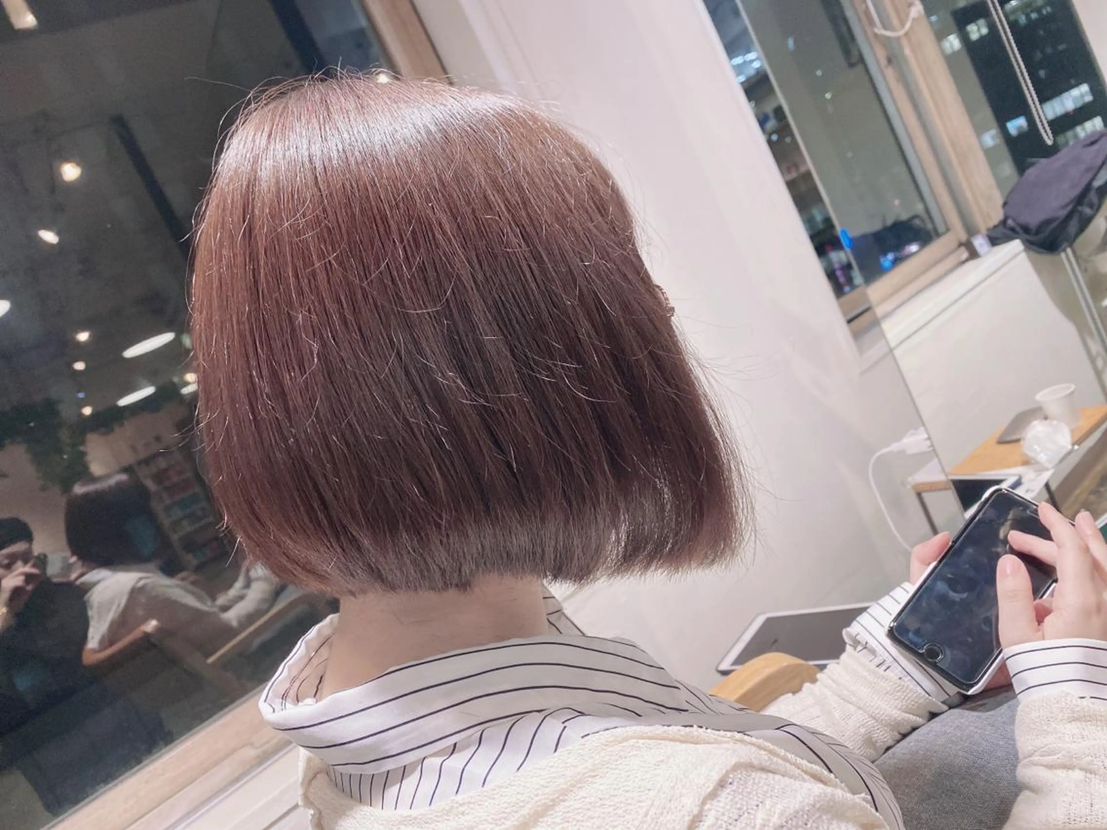 ミディアム ボブ 札幌韓国メンズ 🇰🇷YUITOのヘアスタイル