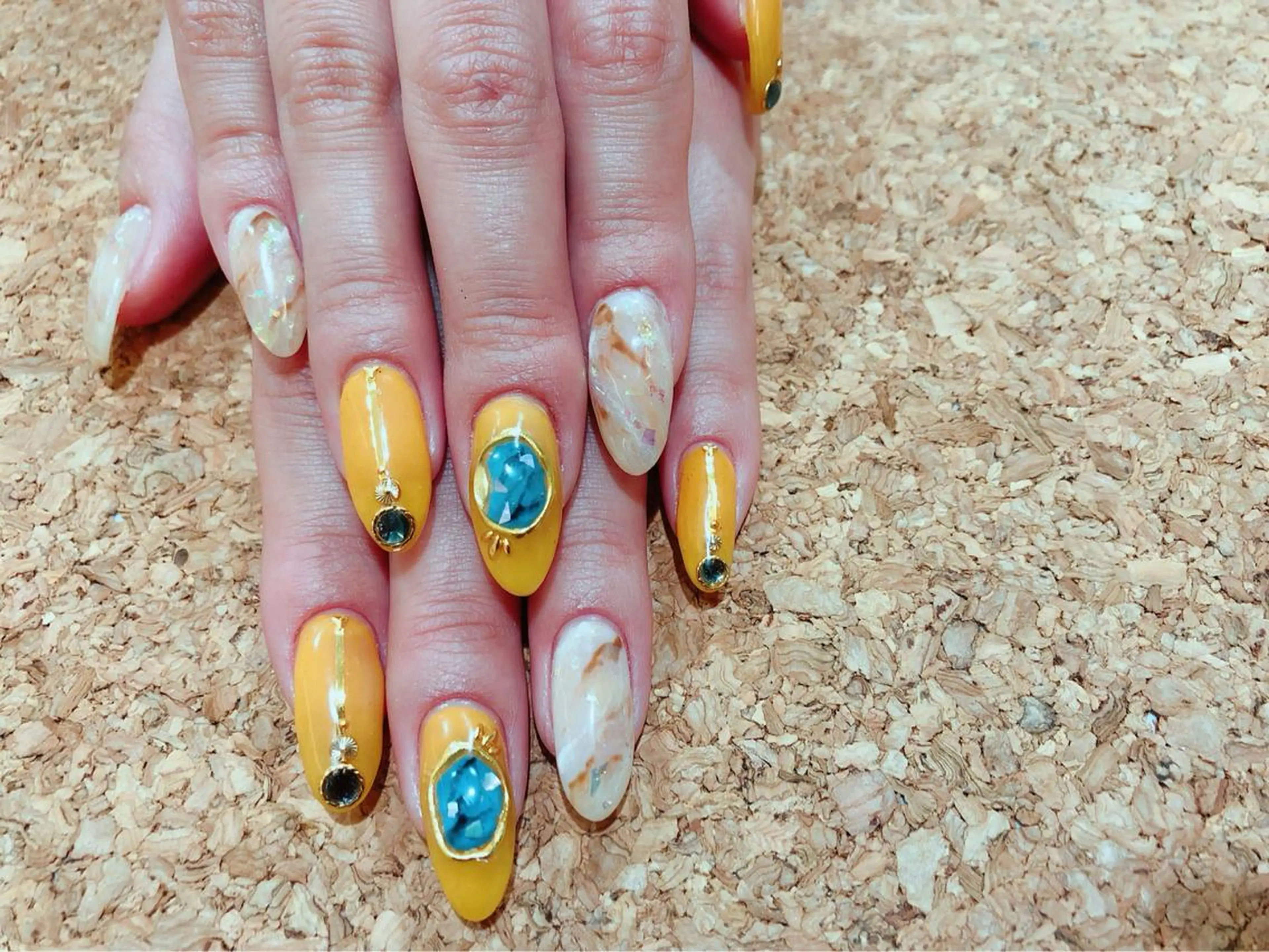 キッズ ネイル マツエク・マツパ a:Qネイル /久米川のネイルデザイン