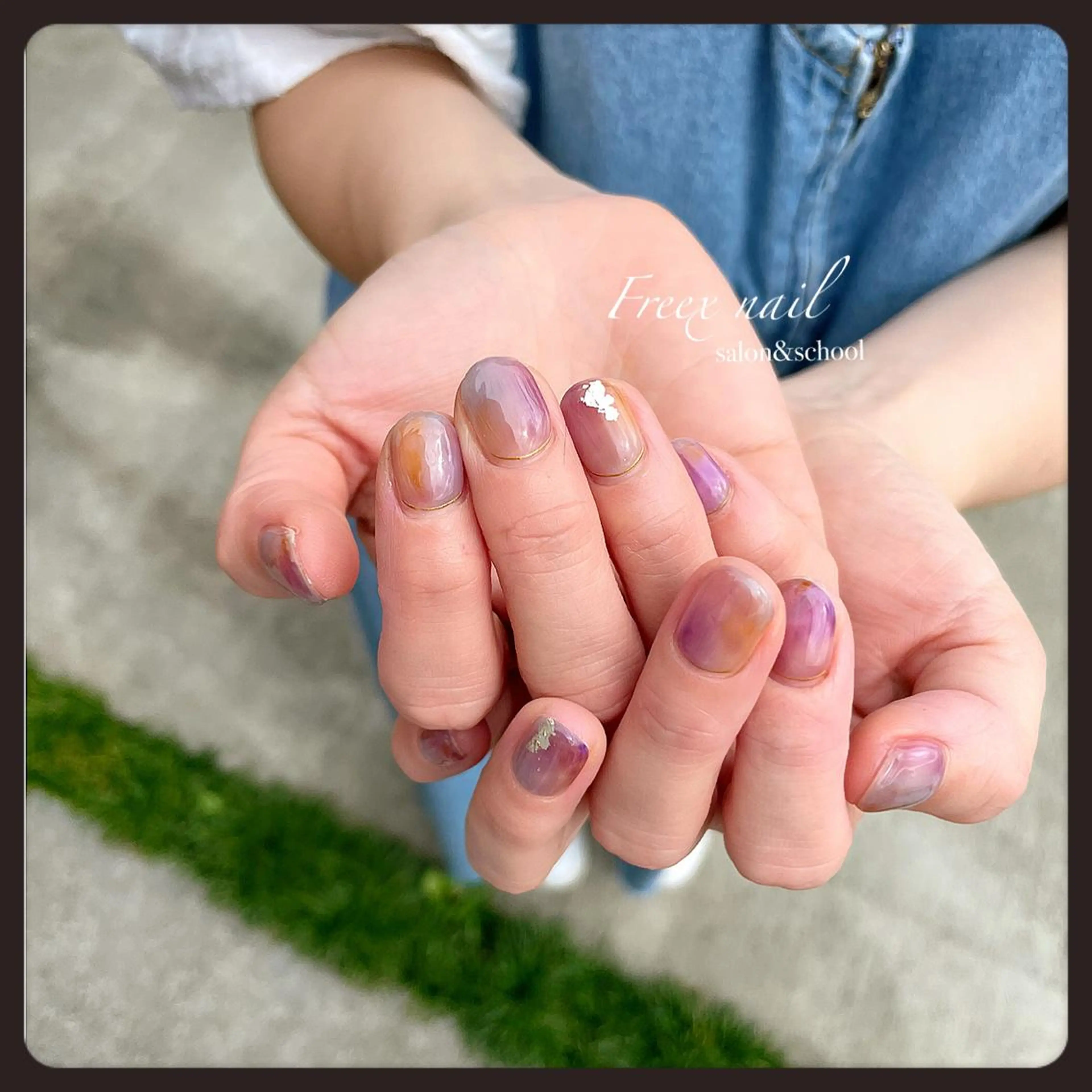 ネイル ニュアンスネイル ハンドネイル ハンドケア Freex nail所属・freex nail /ニュアンス/個性派のネイルデザイン